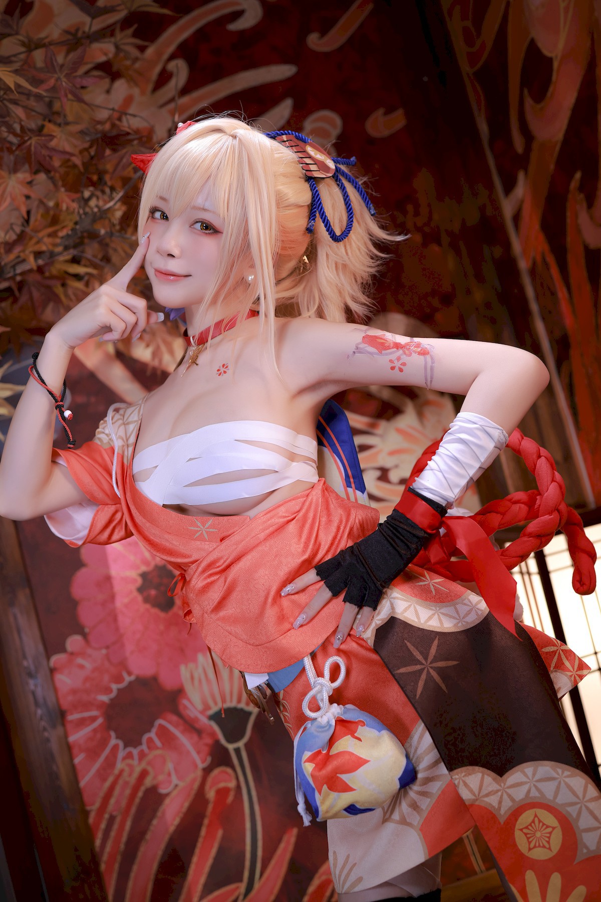 水淼aqua Cosplay 宵宫 Vol.01