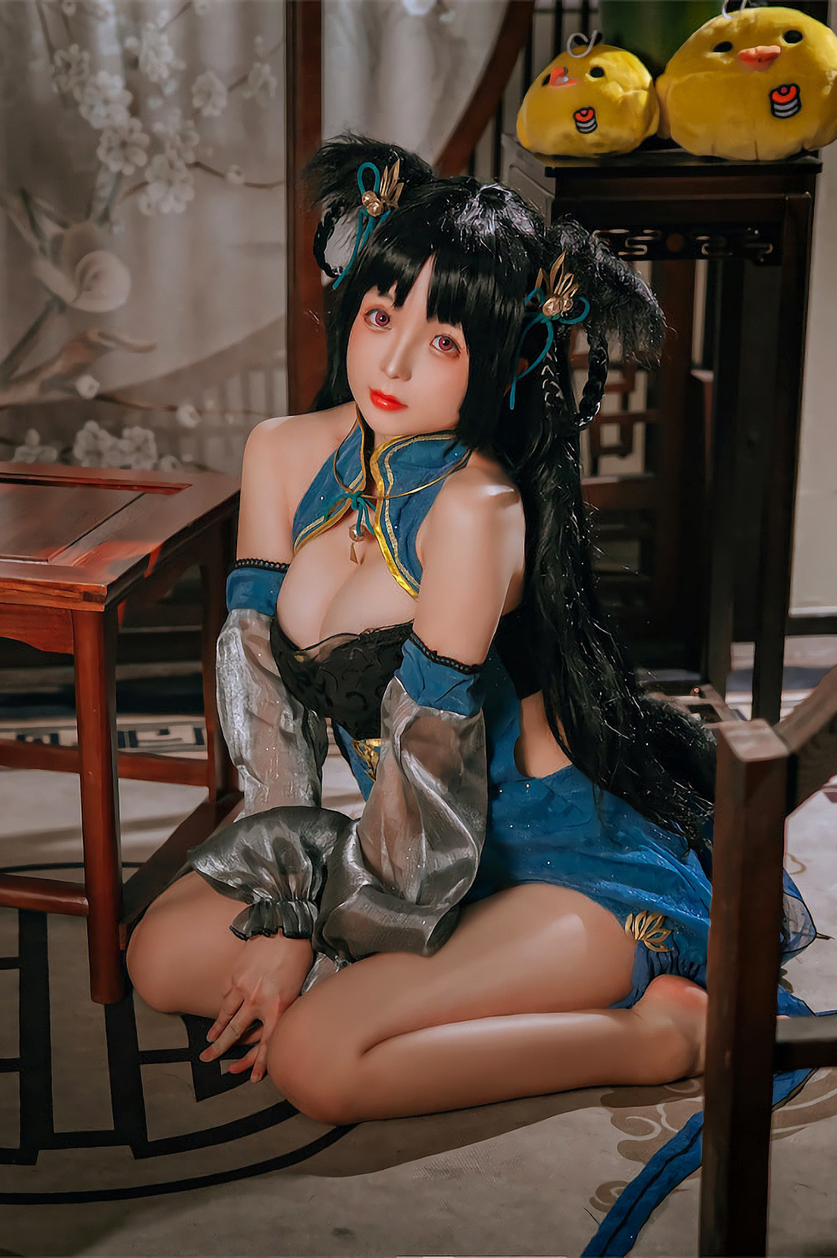 Cosplay Rinaijiao日奈娇 碧蓝航线 大潮旗袍(11)