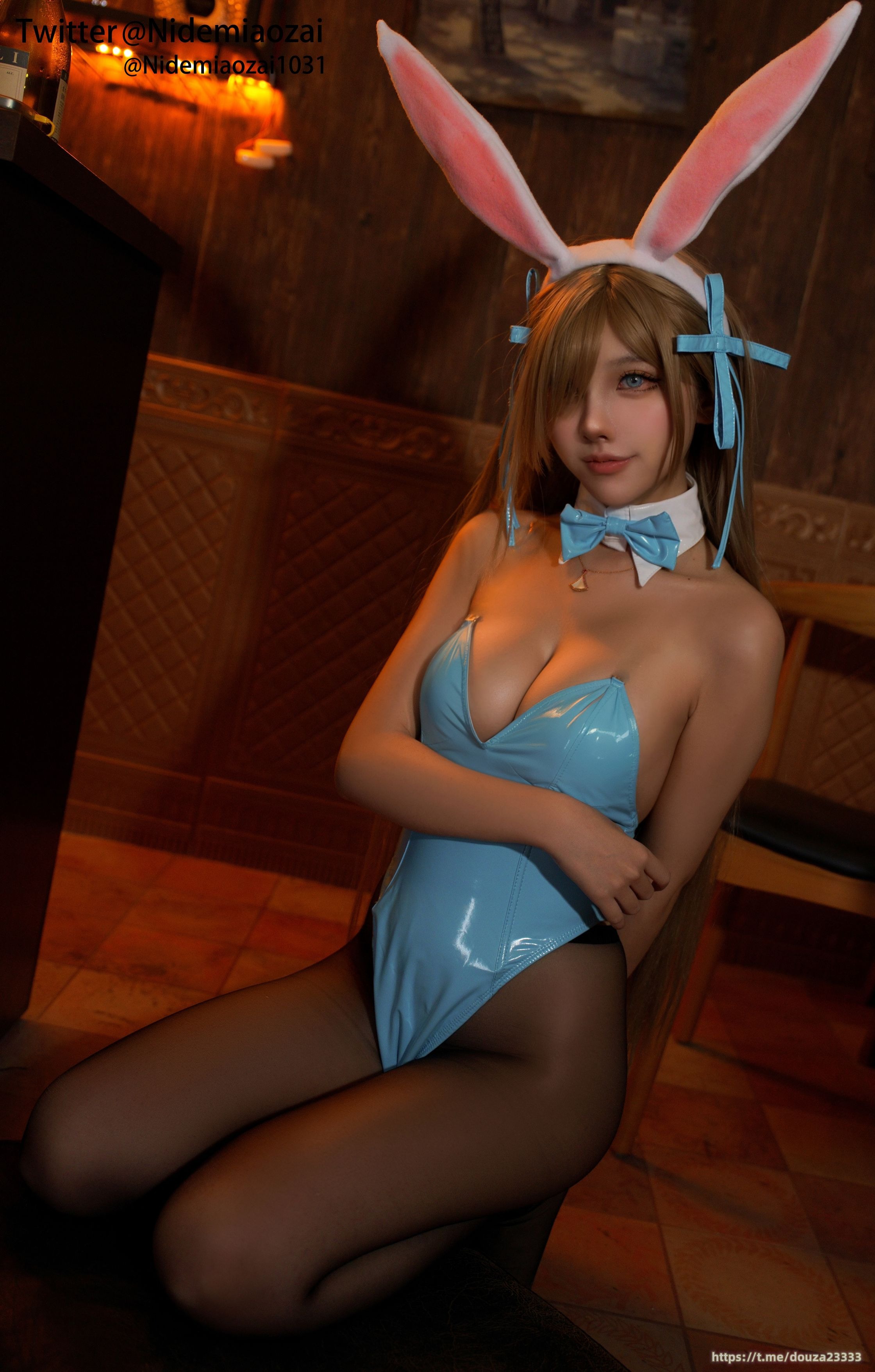 [Cat Demon喵崽] 碧蓝档案 明日奈兔女郎 [123P-823MB](32)