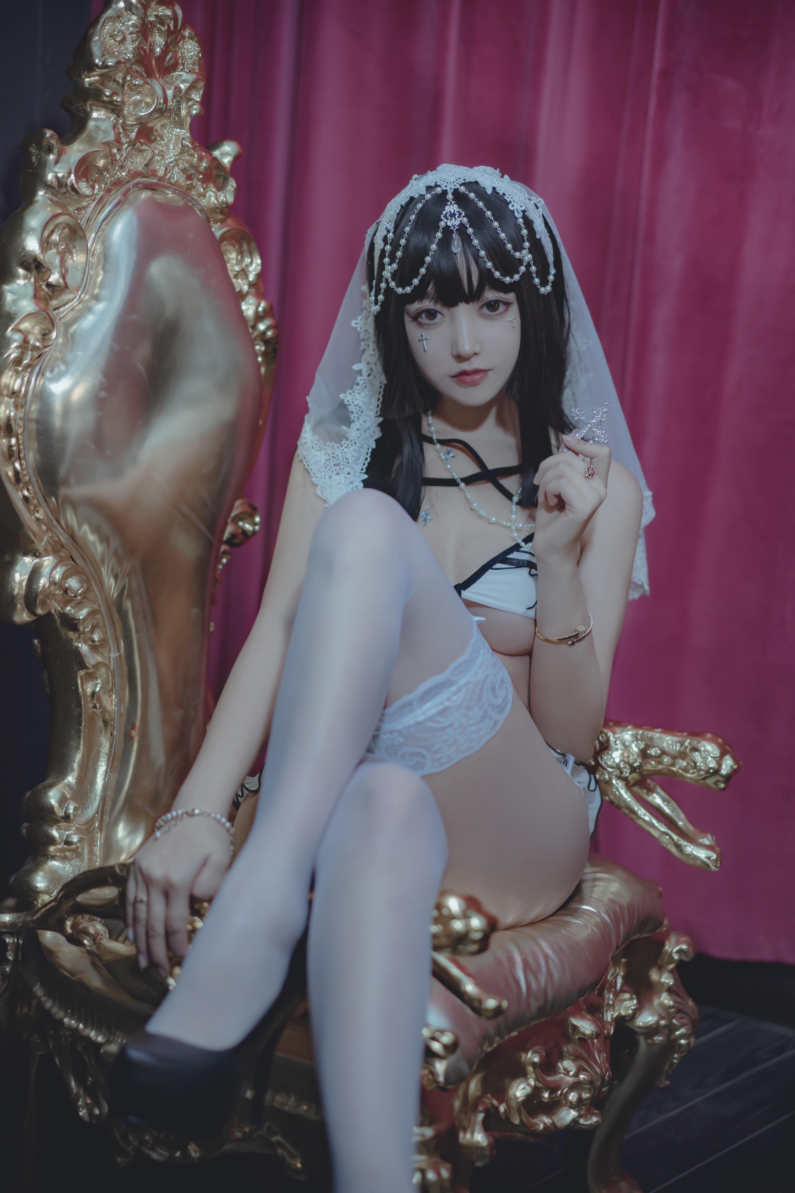 过期米线线喵 - 修女 53P(24)