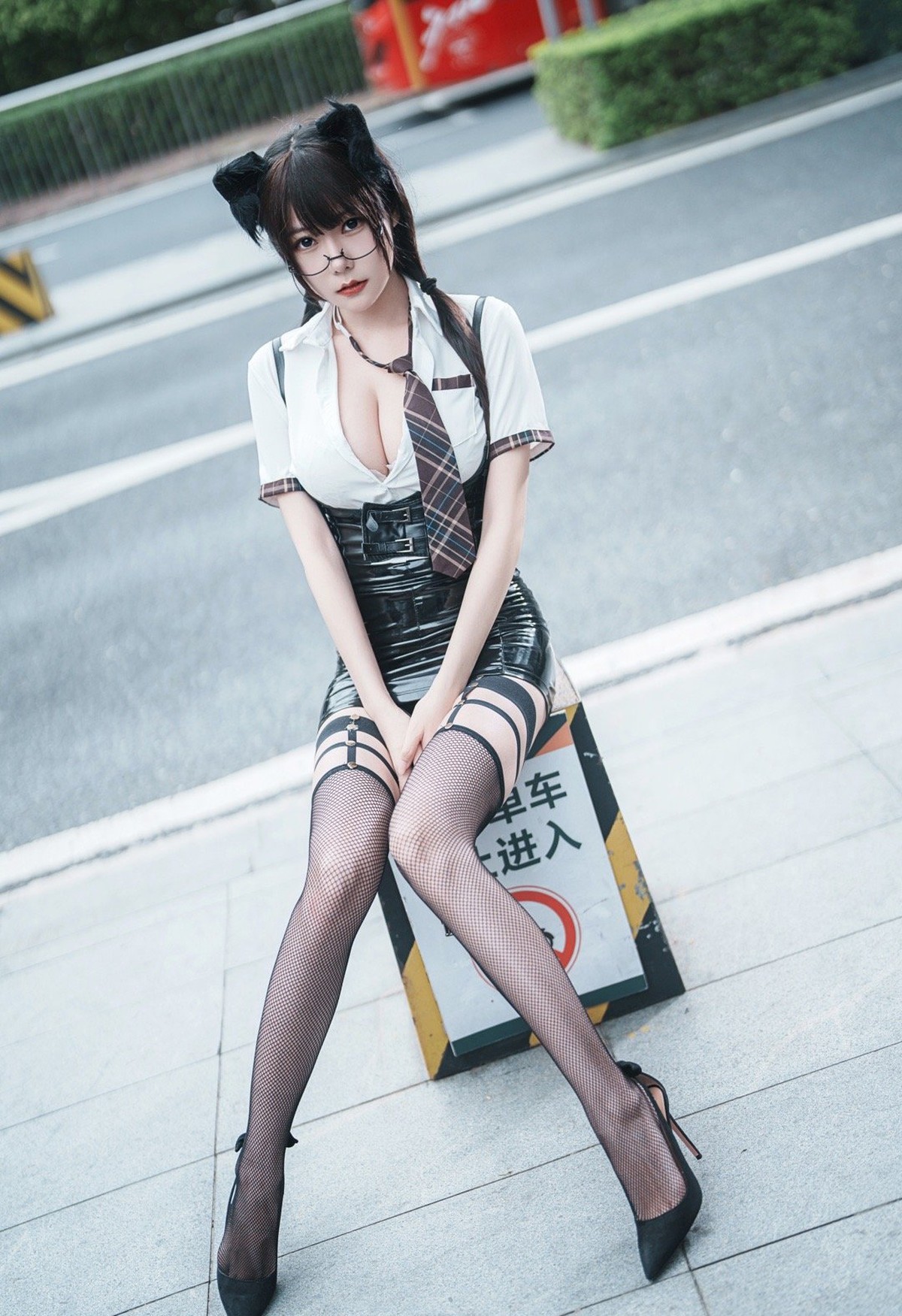 Cosplay 香草喵露露 萤火虫动漫游戏嘉年华 漫展返图(44)