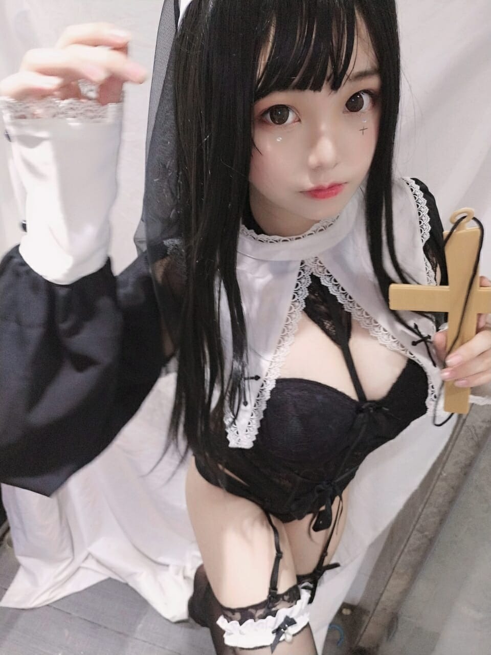 蜜汁猫裘-修女 [25P](6)