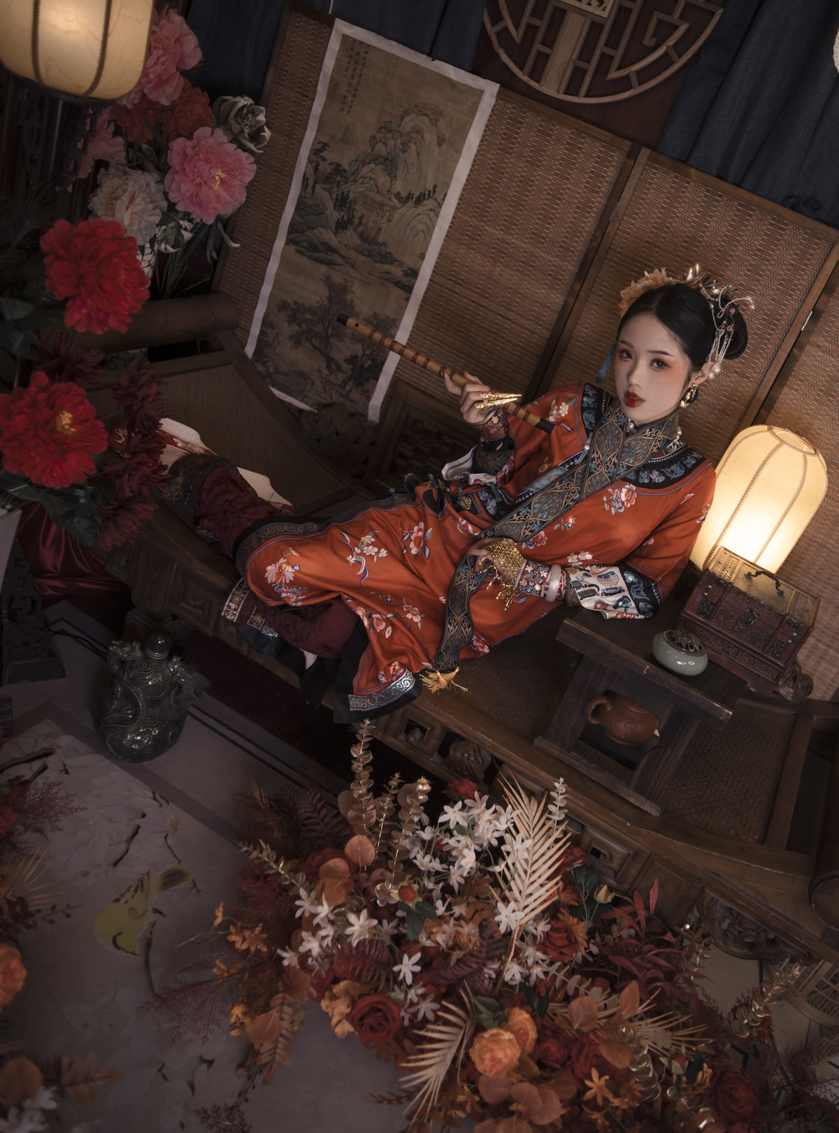 Cosplay 钛合金大粑粑 满清服饰(6)