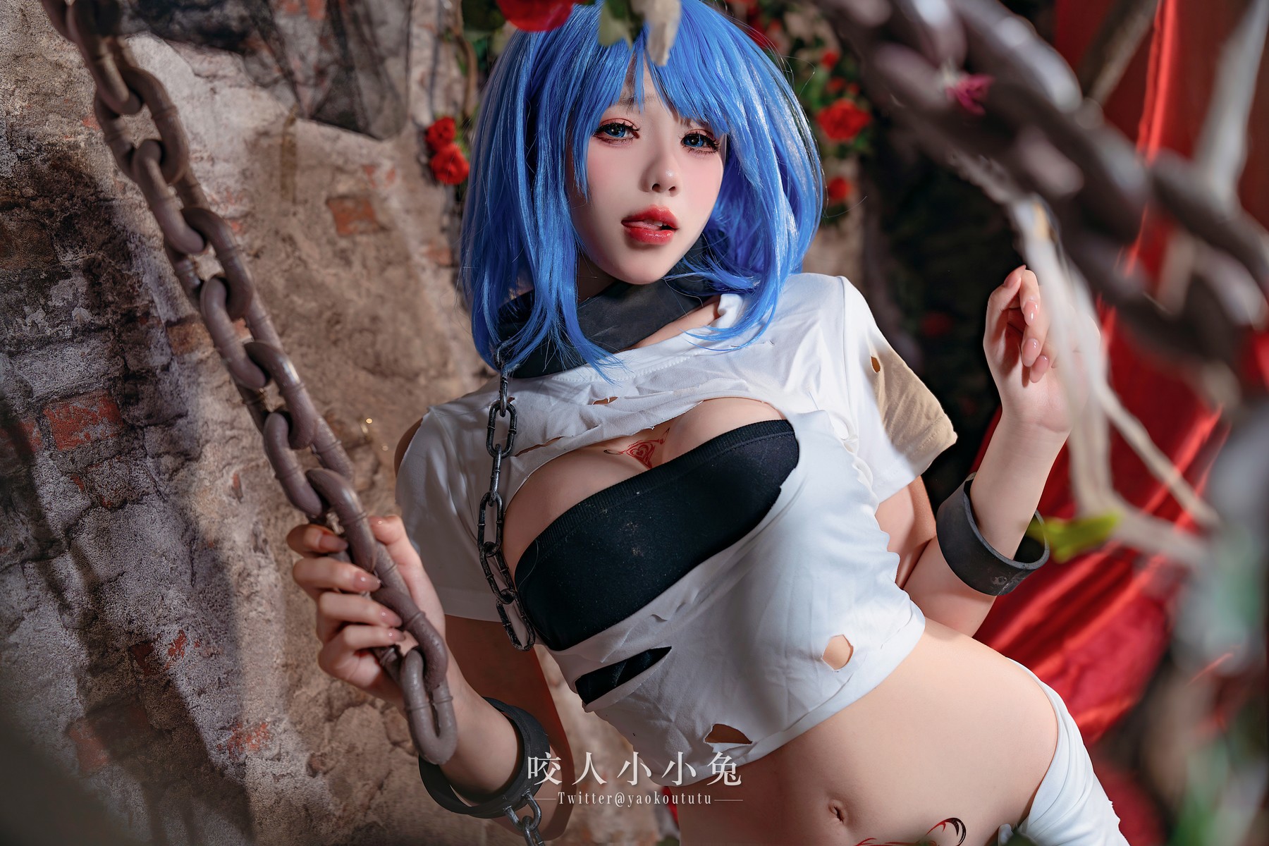 Cosplay 黏黏团子兔 恰巴耶夫的救赎 Set.01(15)