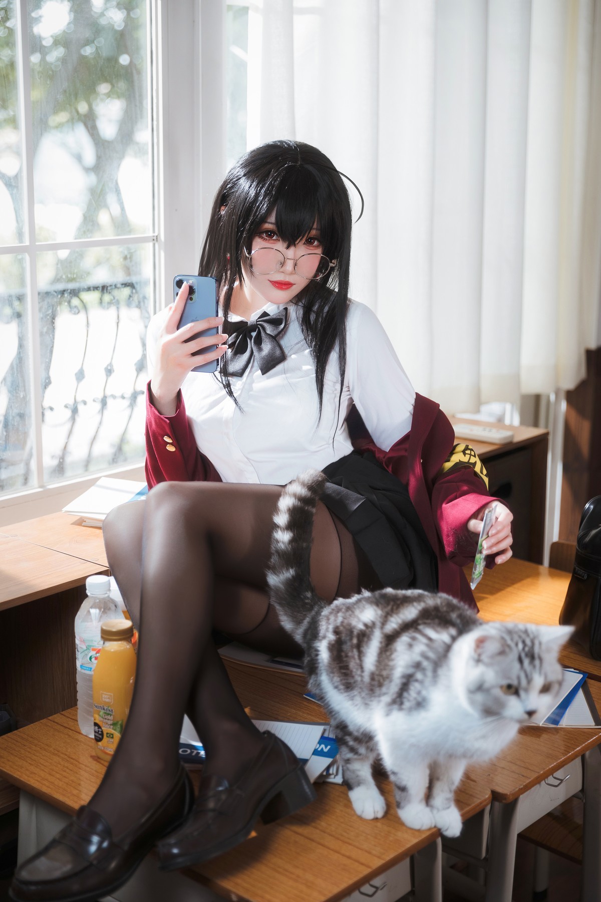 Cosplay 瓜希酱 大凤JK(2)