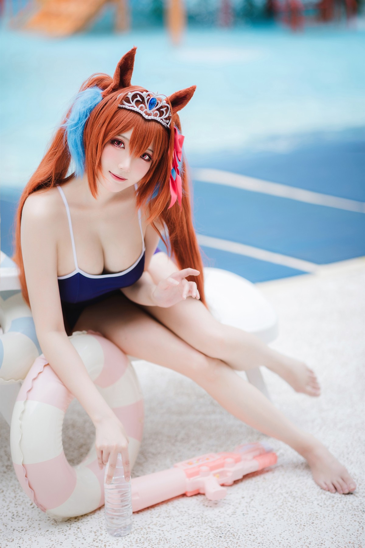 Cosplay 瓜希酱福利 赛马娘 大和赤骥(26)