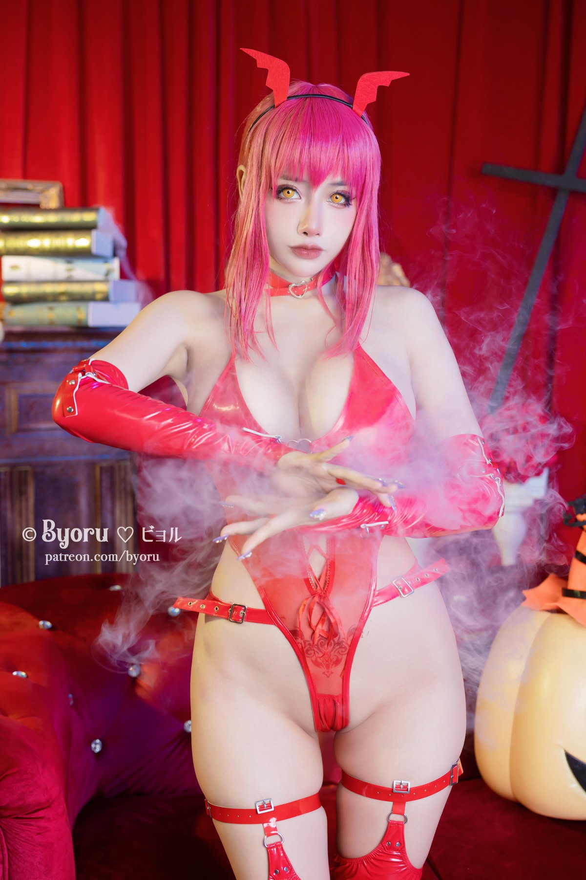 Cosplay 萝莉Byoru Sally多啦雪 : Makima x Power(28)