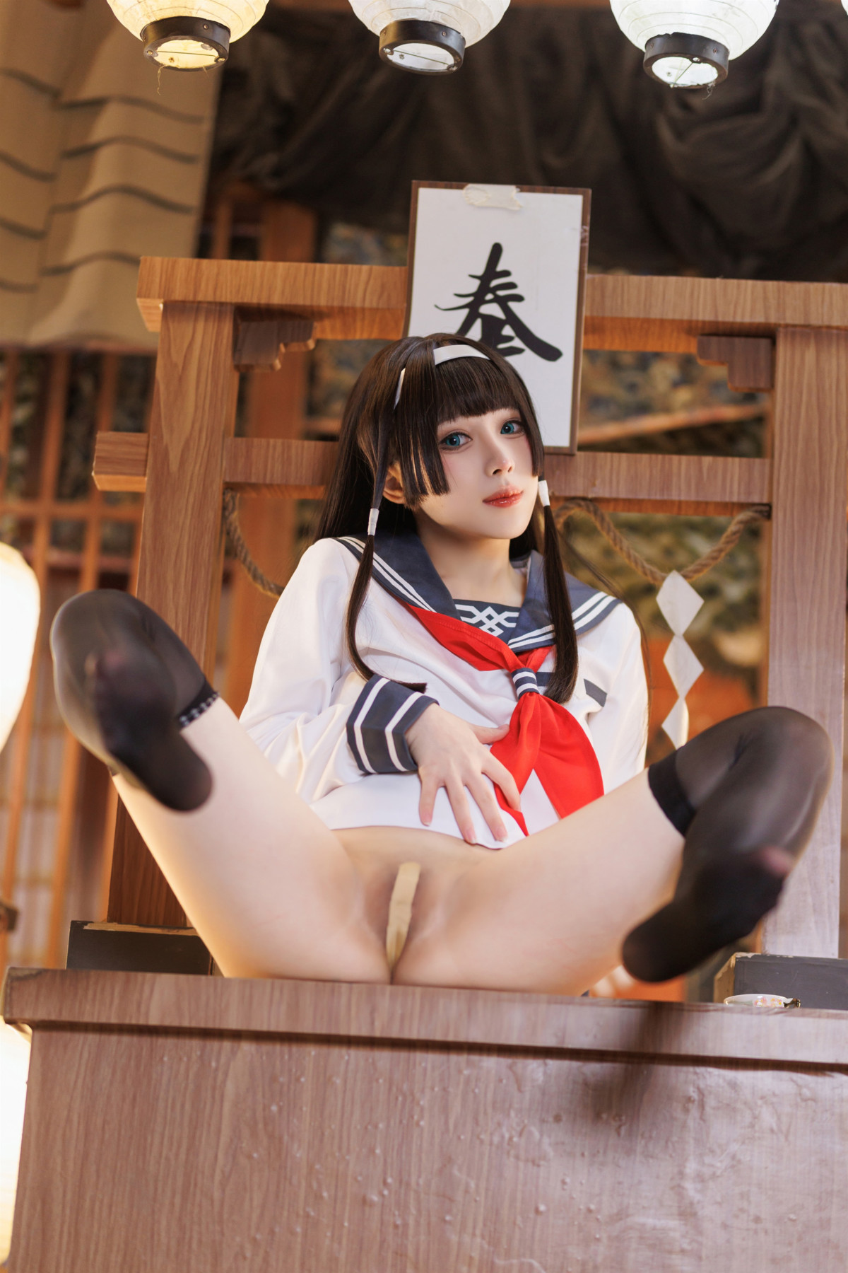 Cosplay 胡桃猫Kurumineko 美少女万华镜 理与迷宫的少女 Set.01(35)