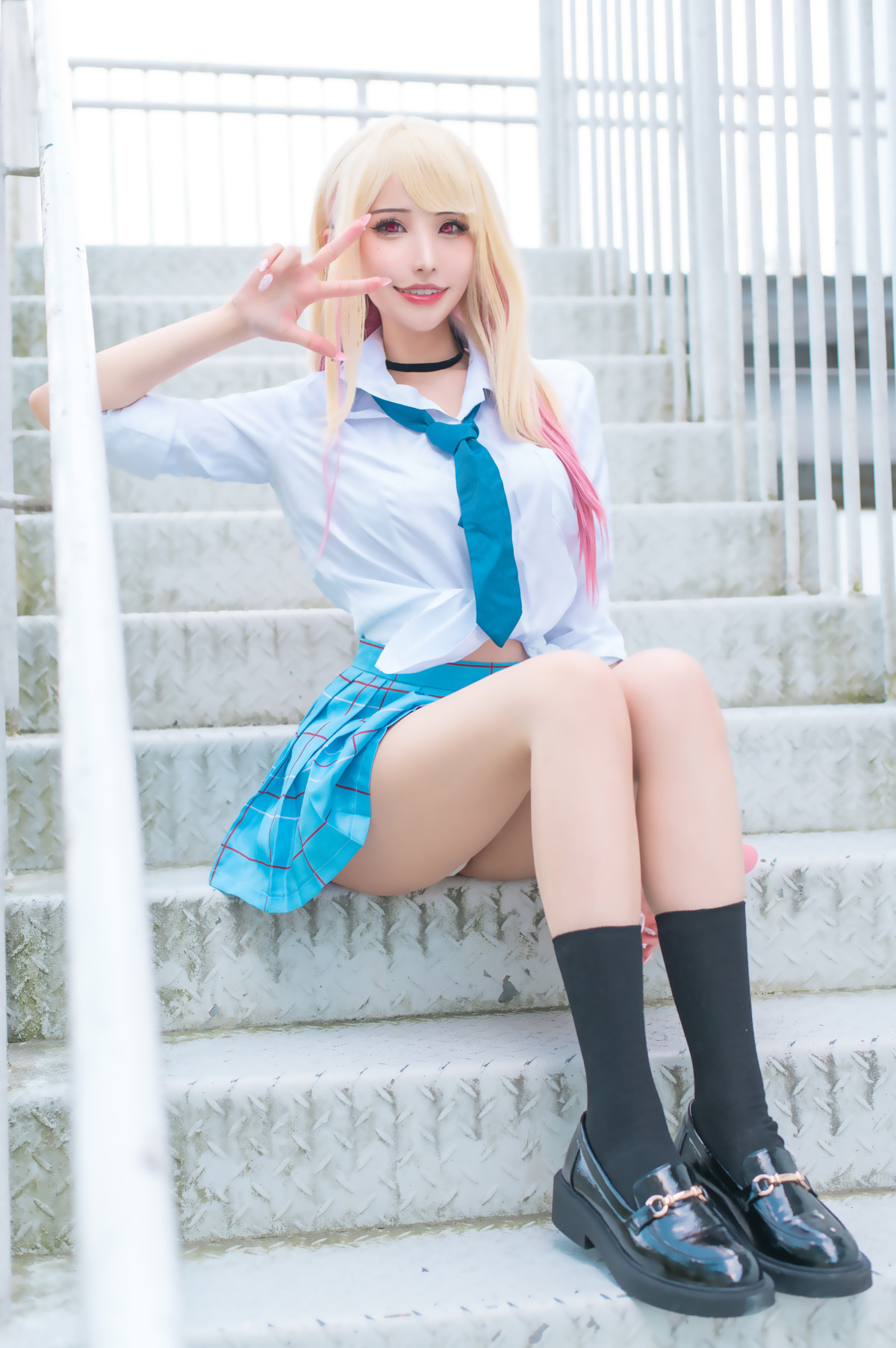 Cosplay Plant Lily 花リリ 更衣人偶坠入爱河 Set.01(7)
