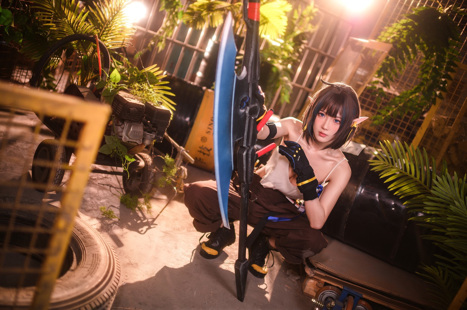 阿包也是兔娘 Cosplay 森蚺 Forest Flea(15)