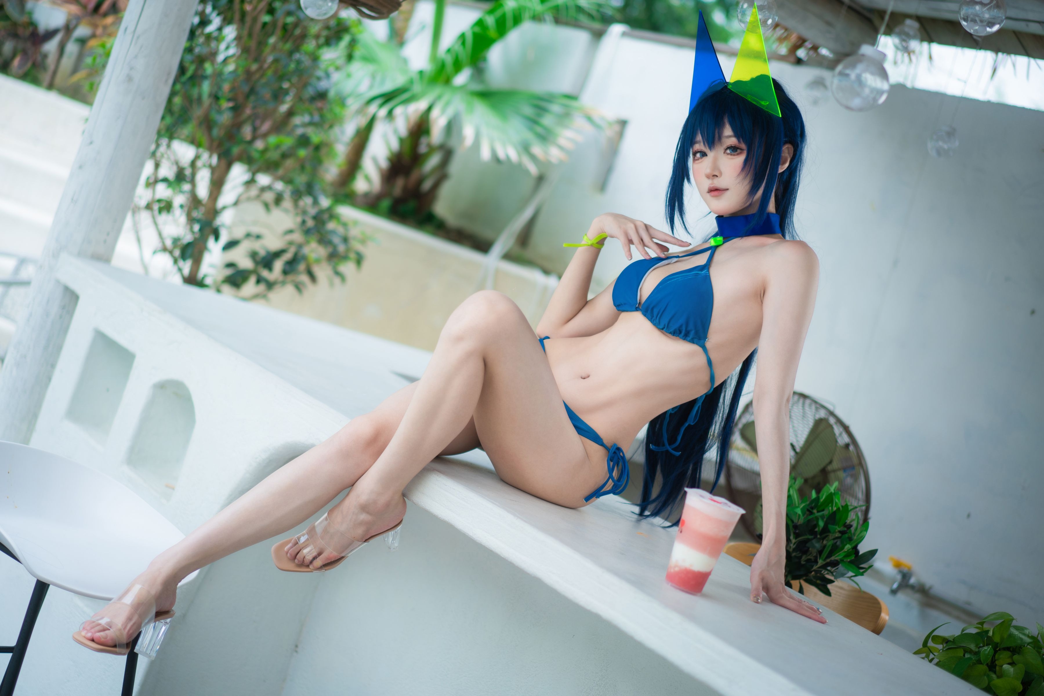 阿包 花园泳装(17)
