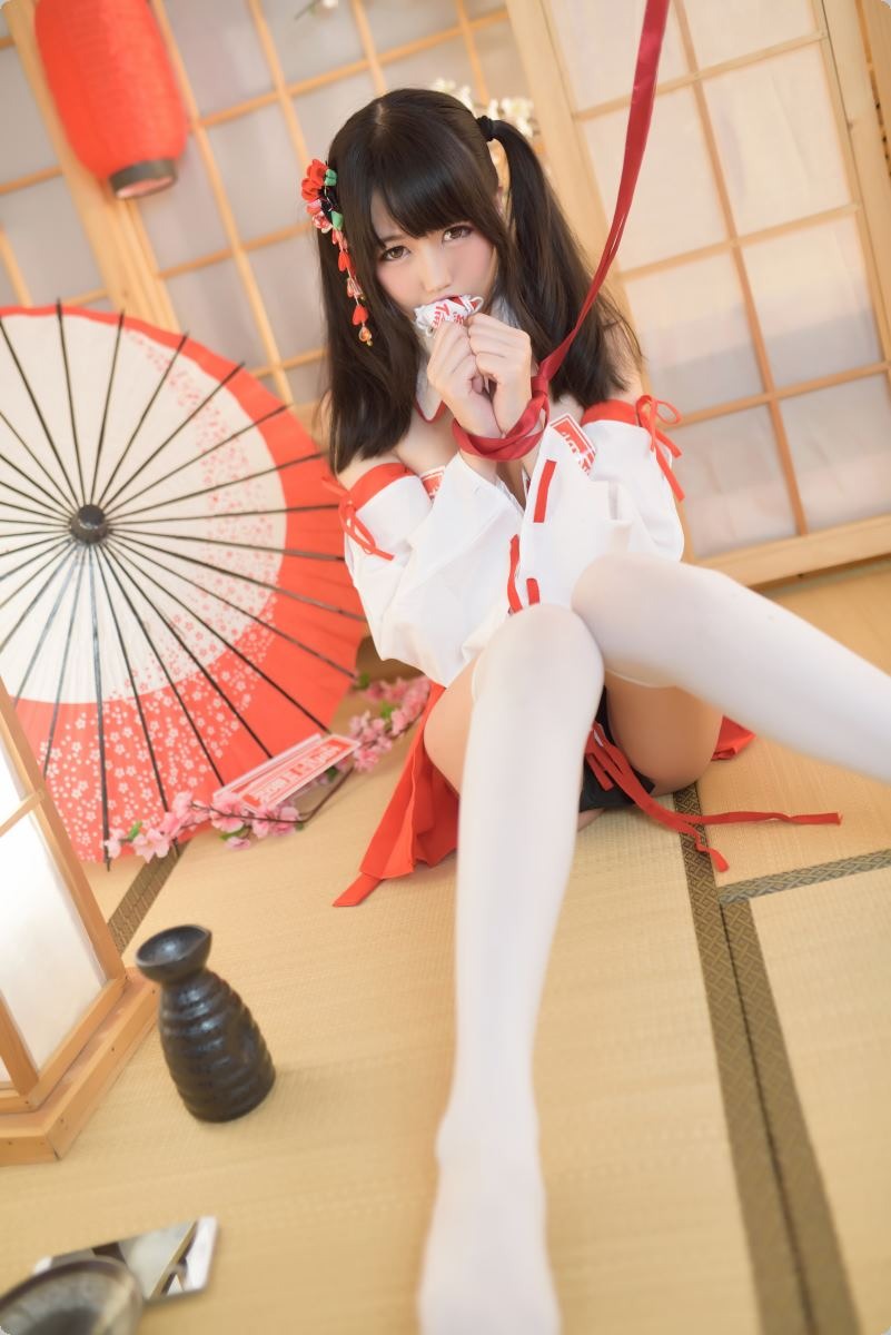 [Cos]魔物喵 - 巫女[53P](34)
