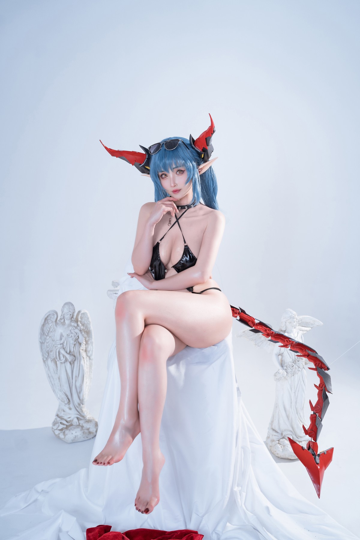 Cosplay rioko凉凉子 碧蓝航线 雷根斯堡(29)
