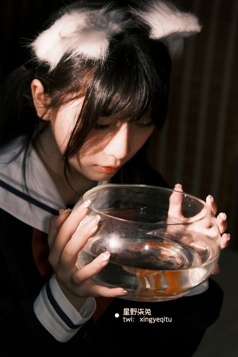 星野柒兔 放课后的吔鱼少女[59P1V-417MB](14)