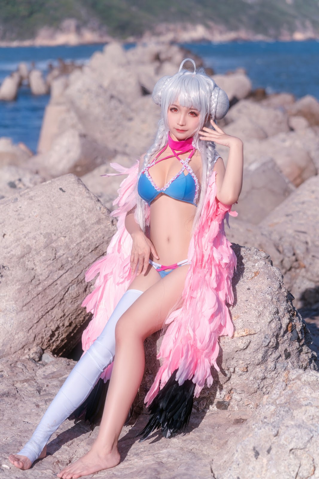 Cosplay [蠢沫沫] 可畏 ( Formidable &#8211; Azur Lane )(26)