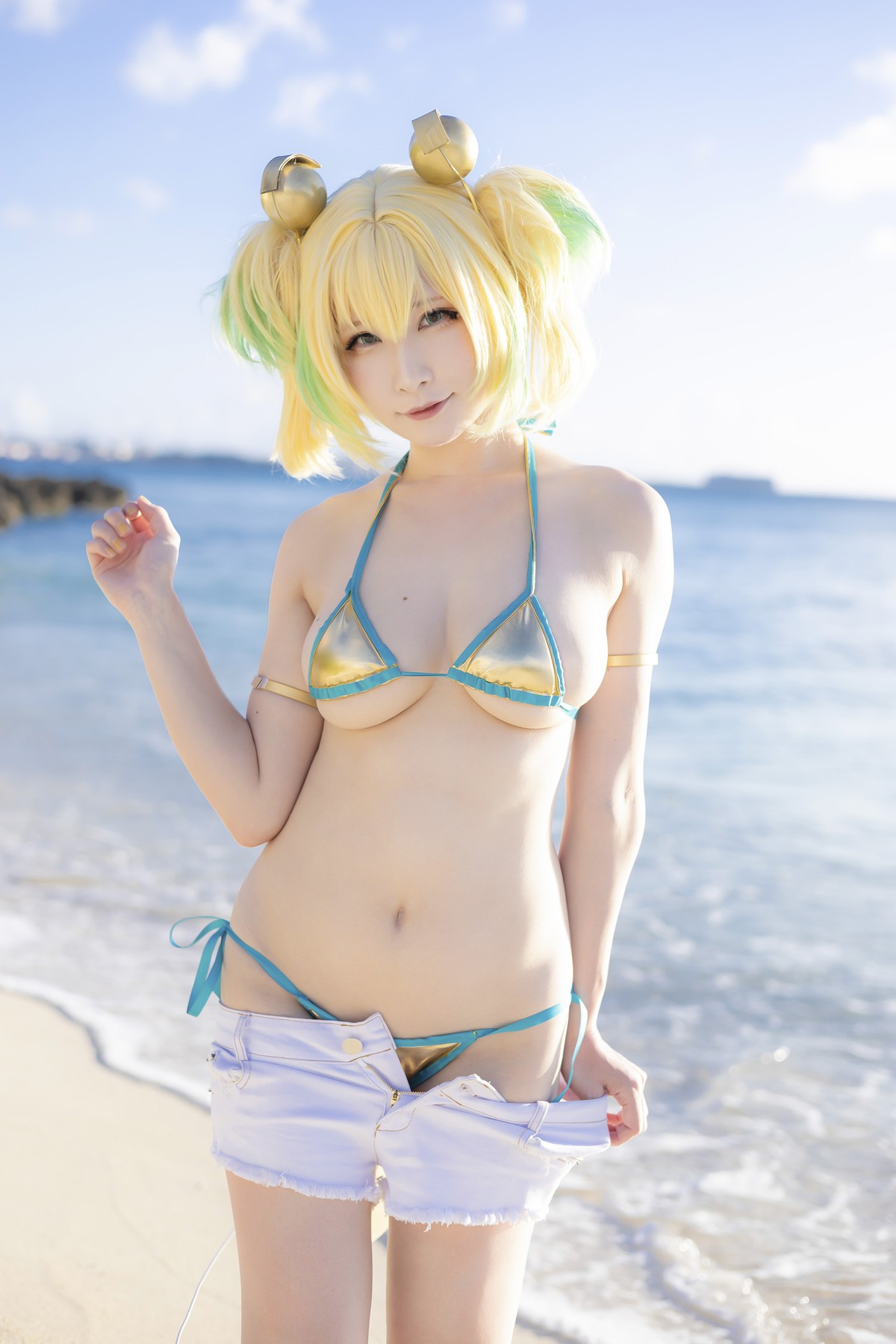 Cosplay Atsukiあつき 天才的バカンス！ Set.03(38)