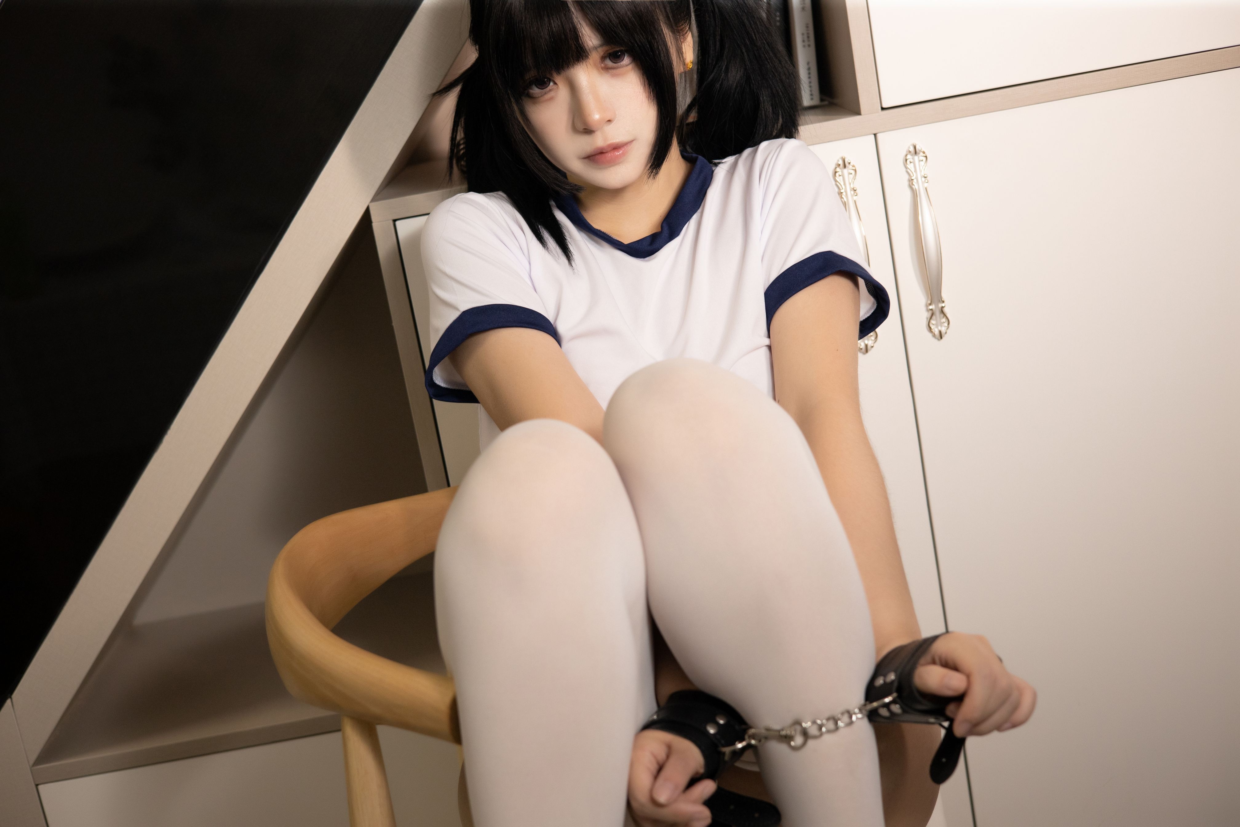 疯猫ss – 白色情人节福袋 体操服(31)