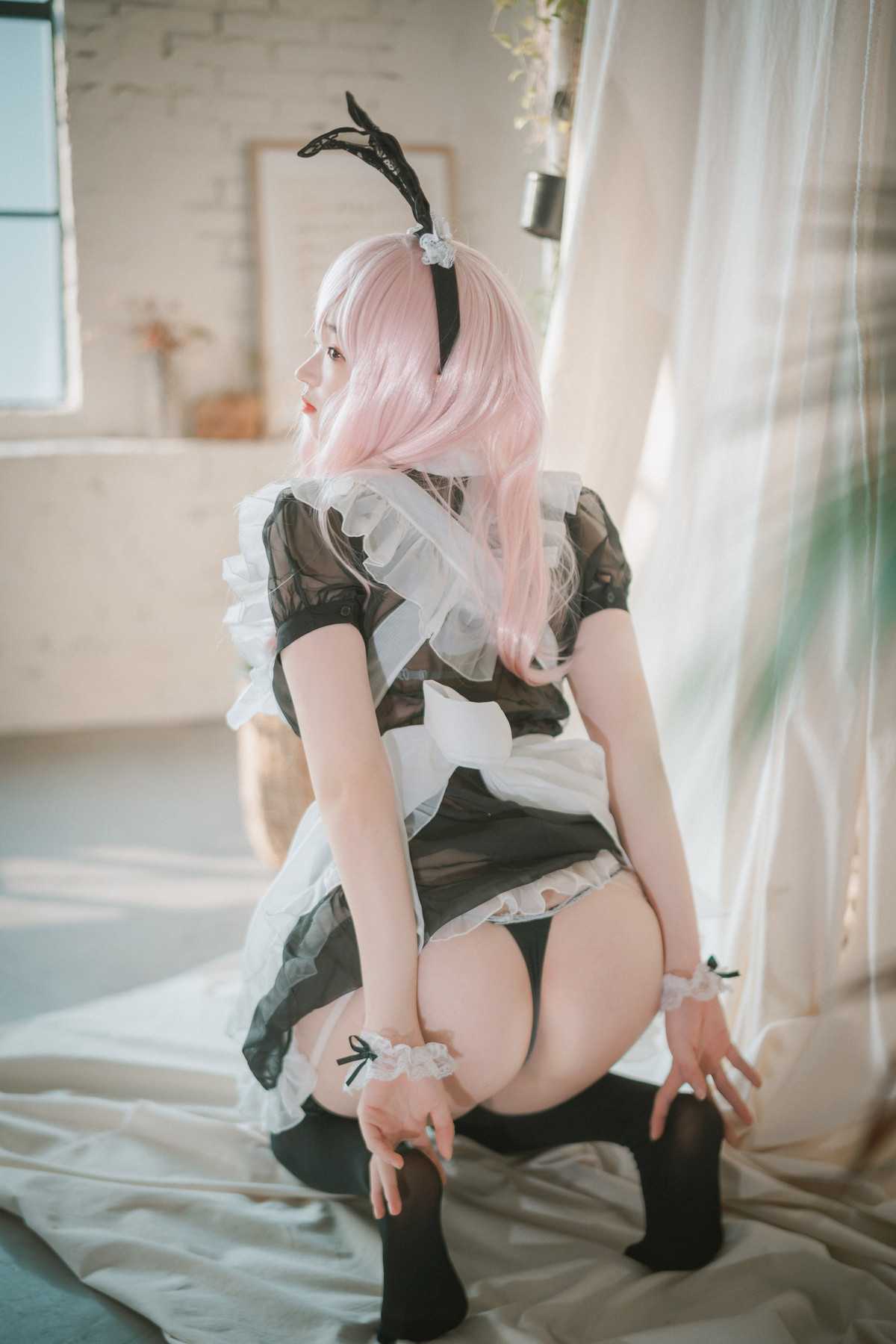 Bambi 밤비, [DJAWA] Sheer Bunny Maid(21)