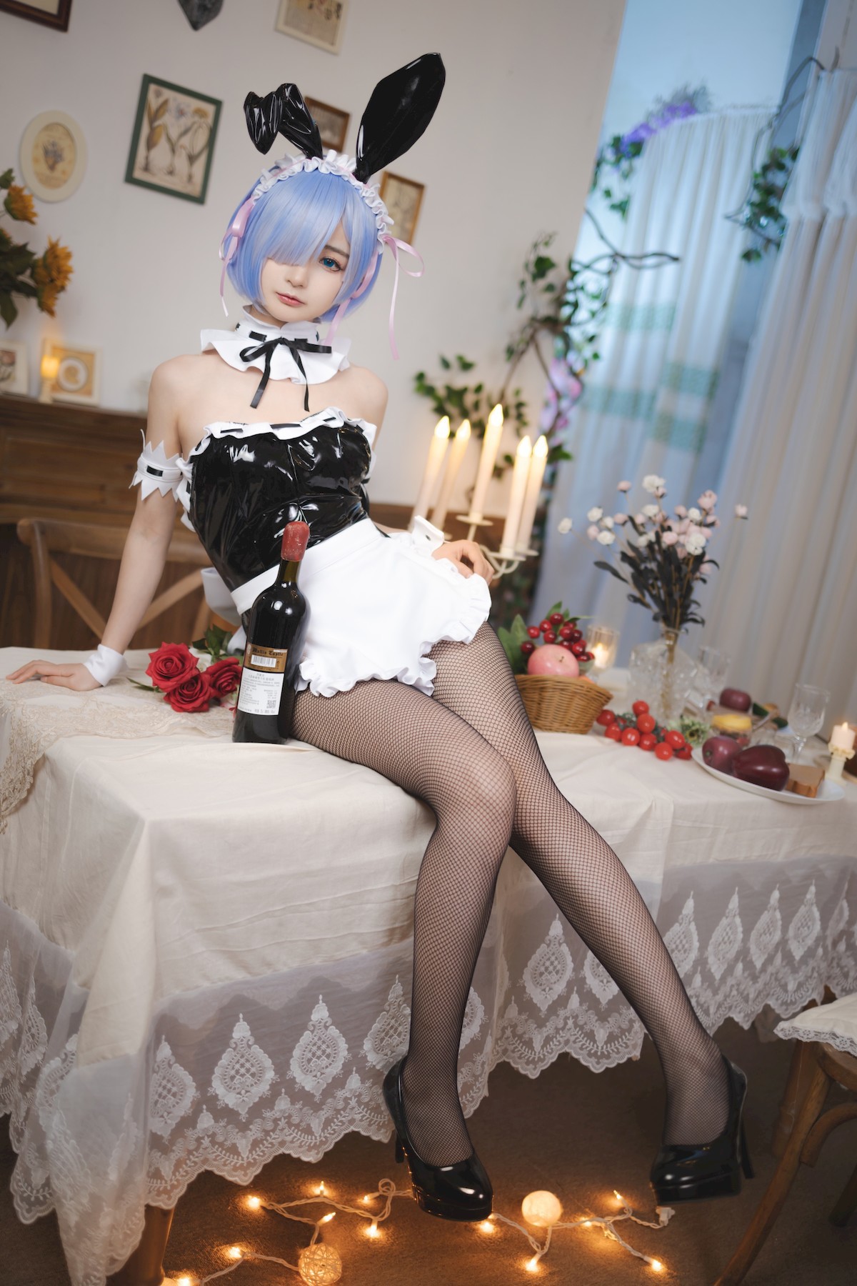 转载 Cosplay 蕾姆兔女郎(9)
