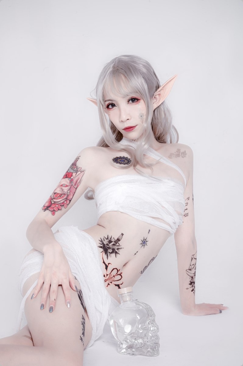 [Cos]阮邑Fairy - 绑带和武士[41P](20)