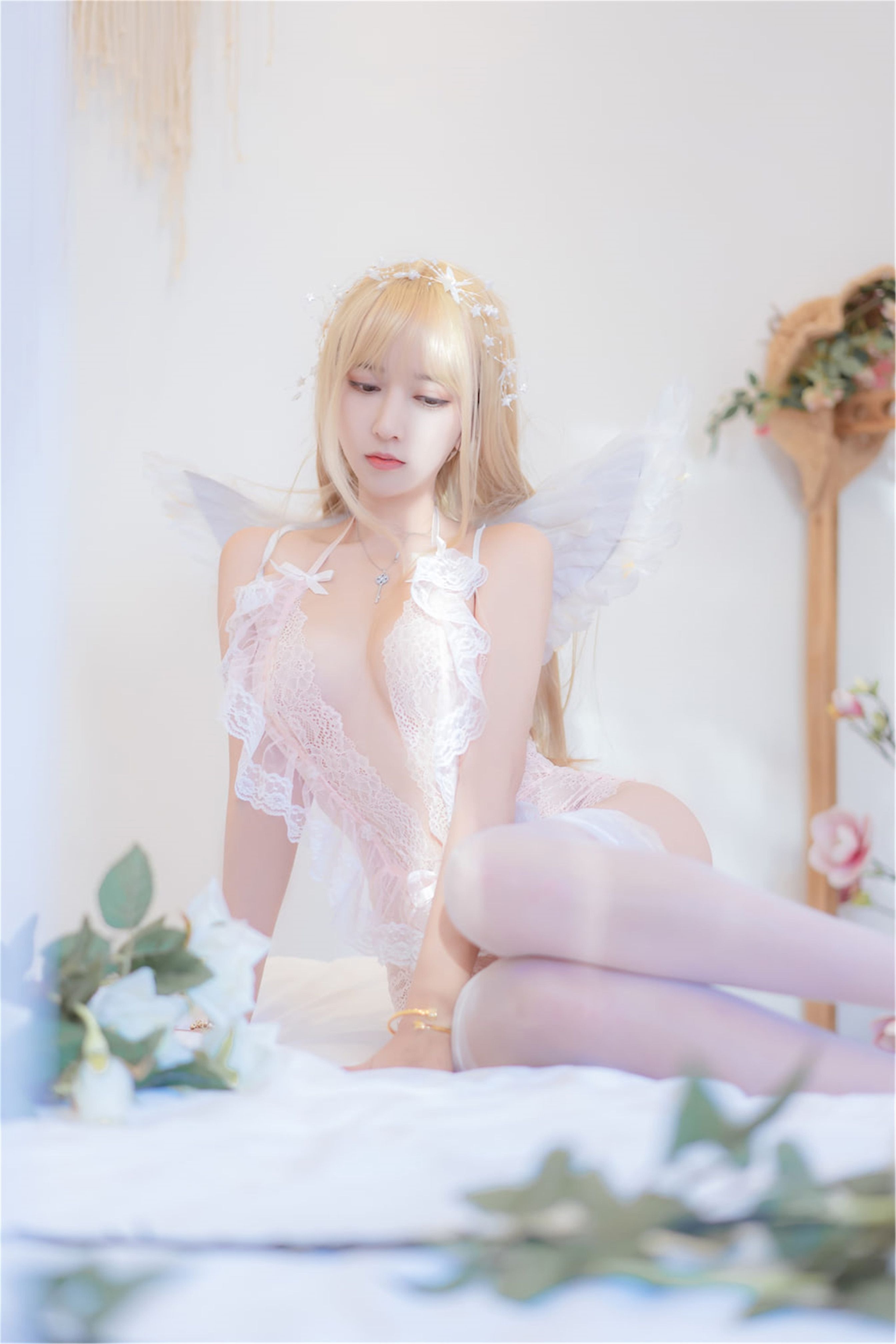 过期米线线喵 - 粉天使 [51P](19)