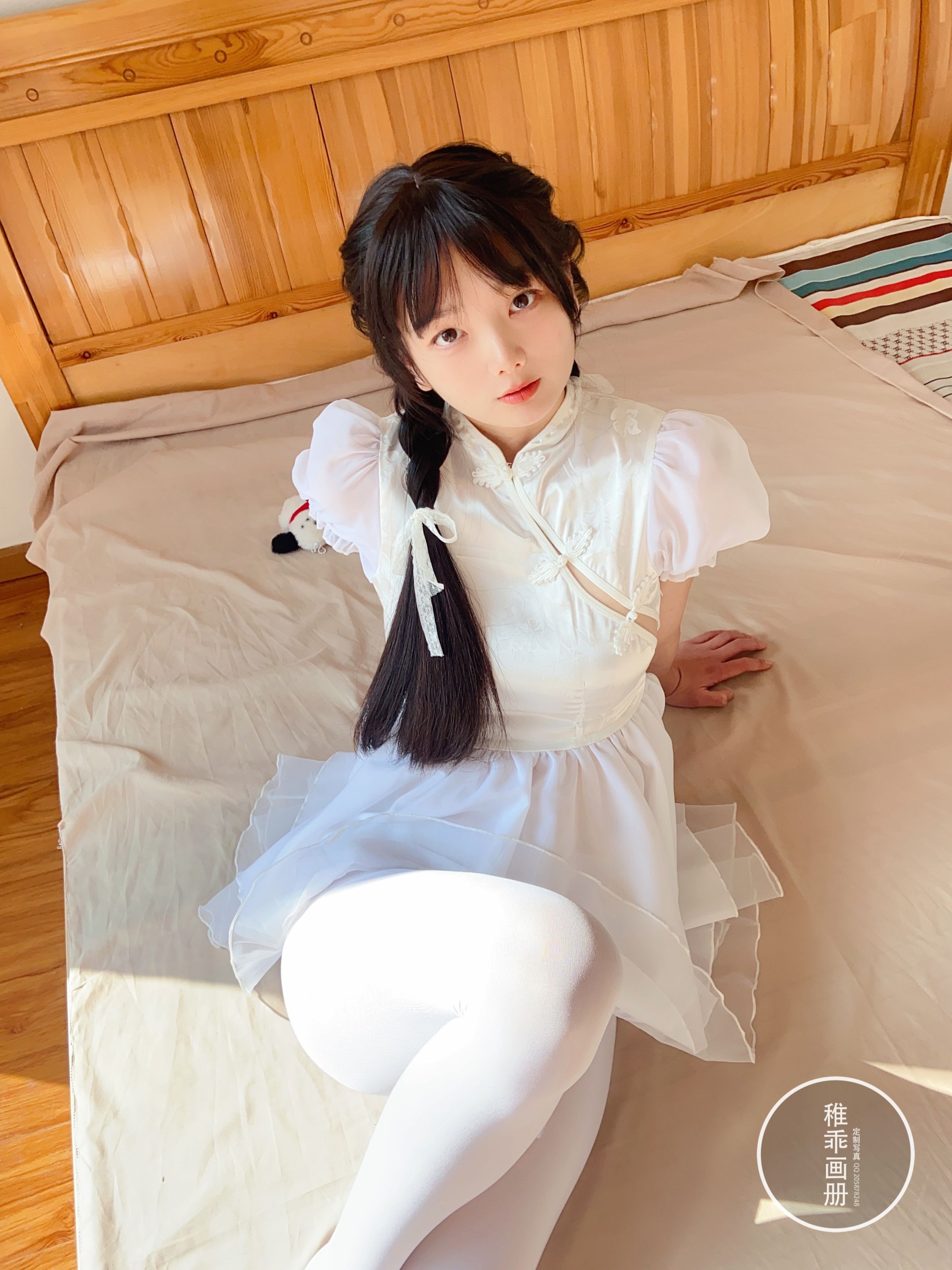 稚乖画册 夜夜 嬉戏 80d白丝 [74P1V-368MB](26)