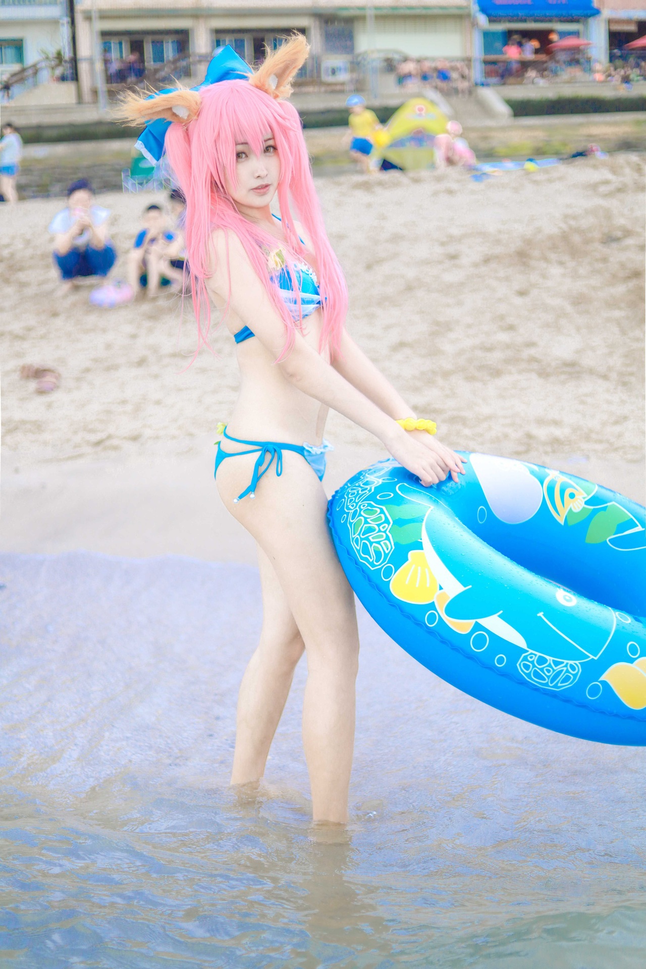 [毛毛喵 momocat] Tamamo no Mae Ver.Swimsuit(23)