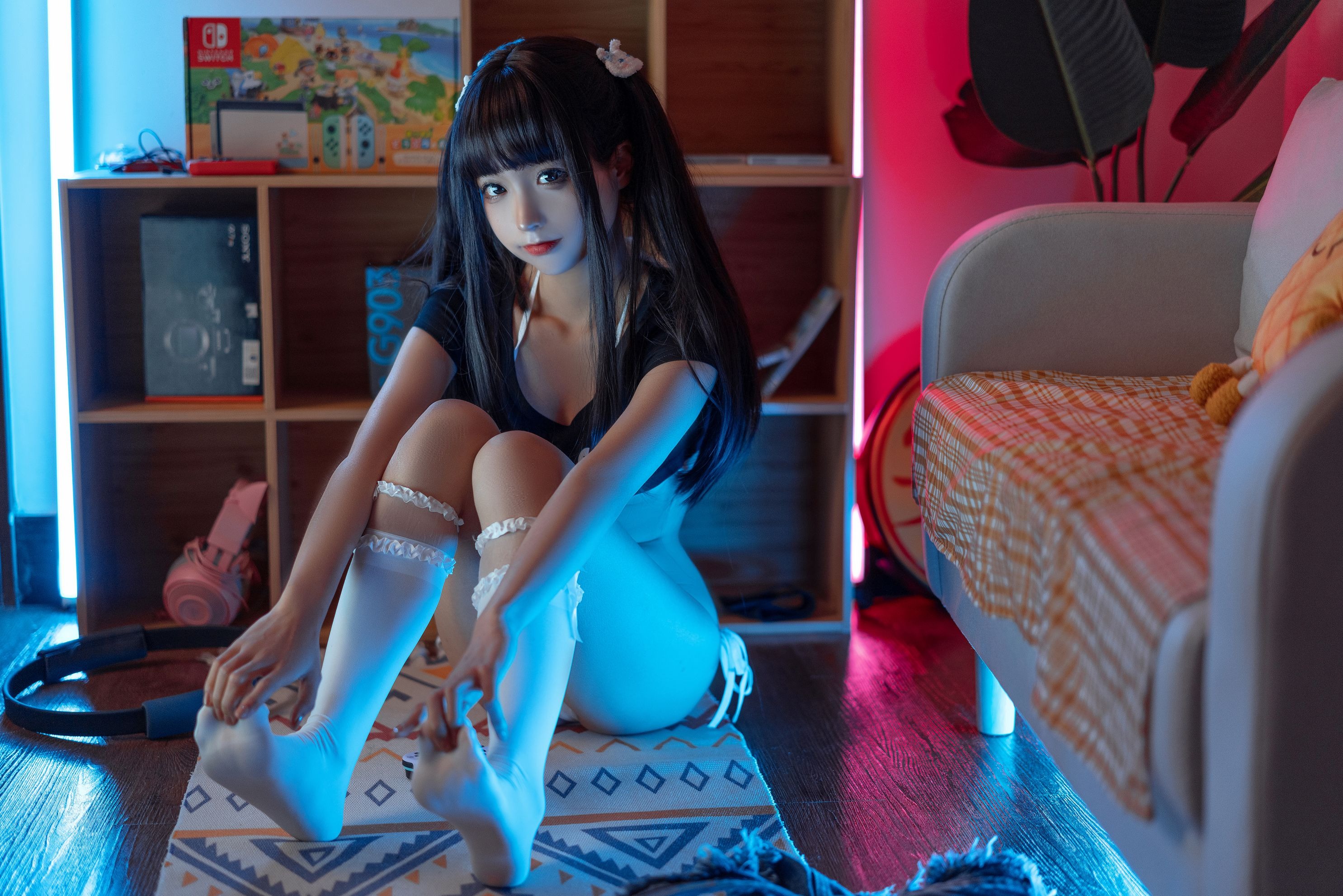 蠢沫沫-健身环 140P(47)