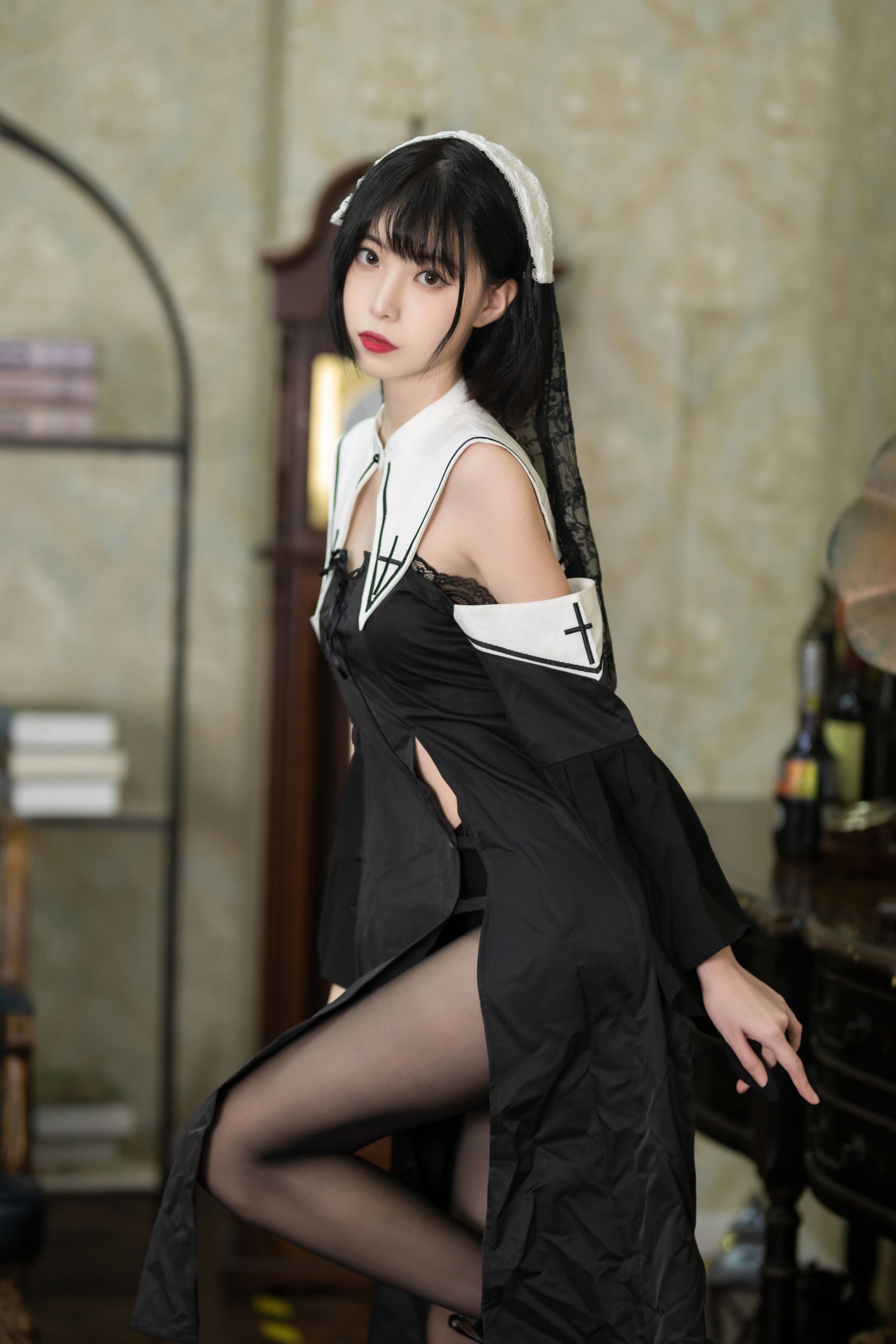 许岚LAN 暗黑修女 [40P-640MB](4)