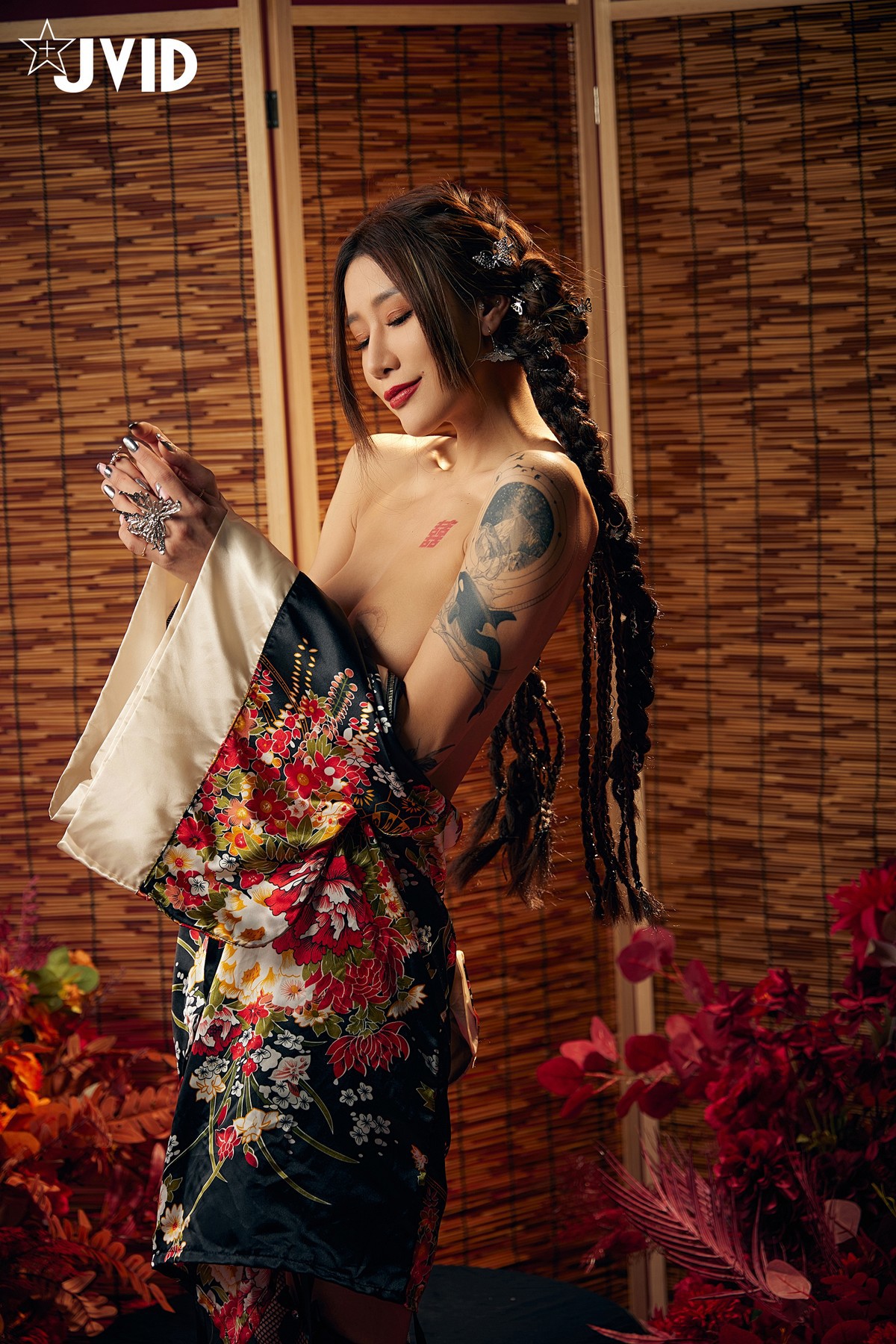 JVID精品 聖上寵幸首選～傾國傾城囍媚娘 婀娜多姿 酥胸外露 Set.02(34)