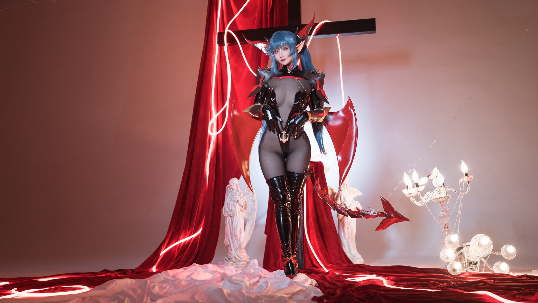 Cosplay rioko凉凉子 碧蓝航线 雷根斯堡(12)