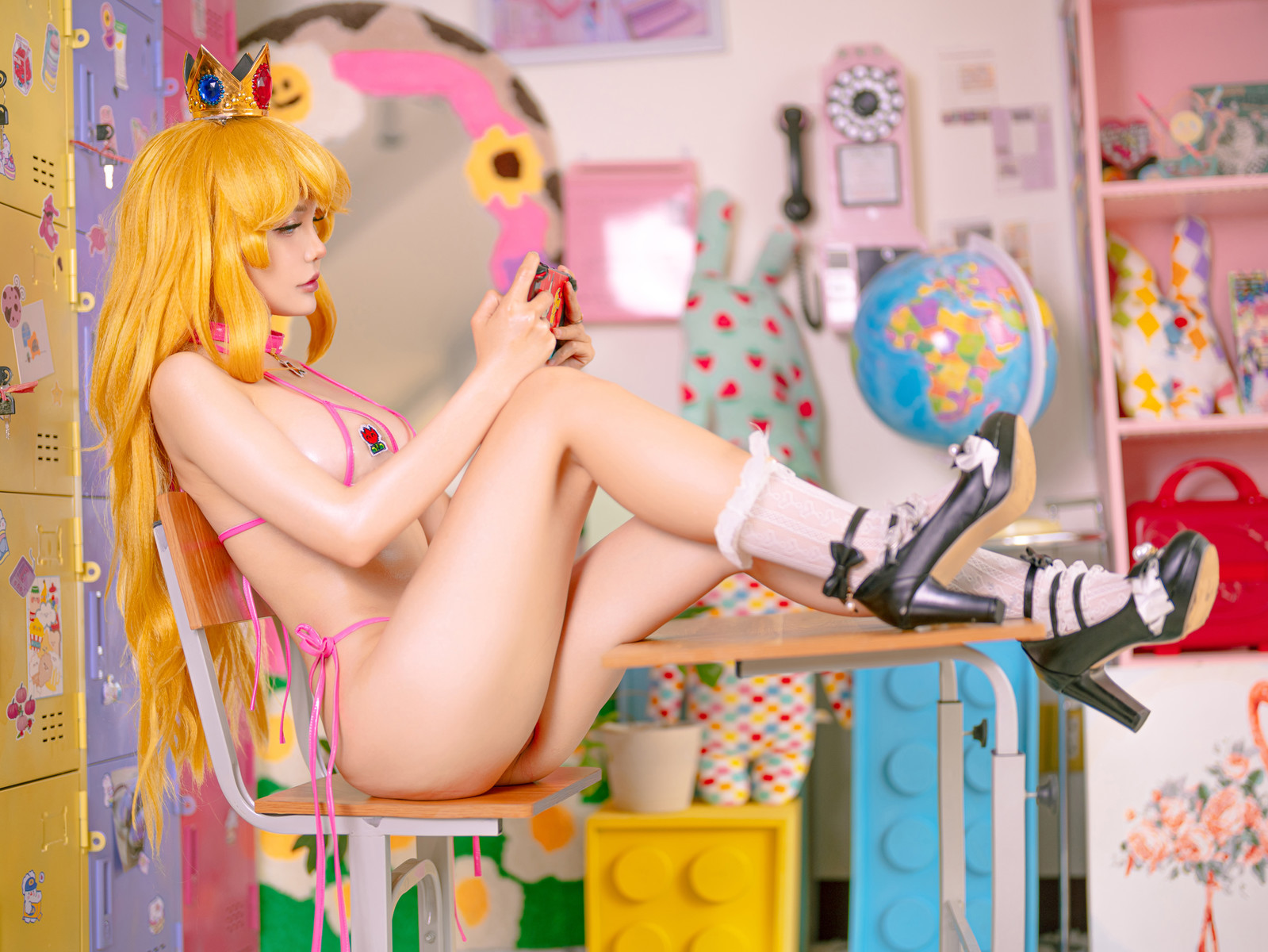 Cosplay JoyceLin Peach Princess(45)