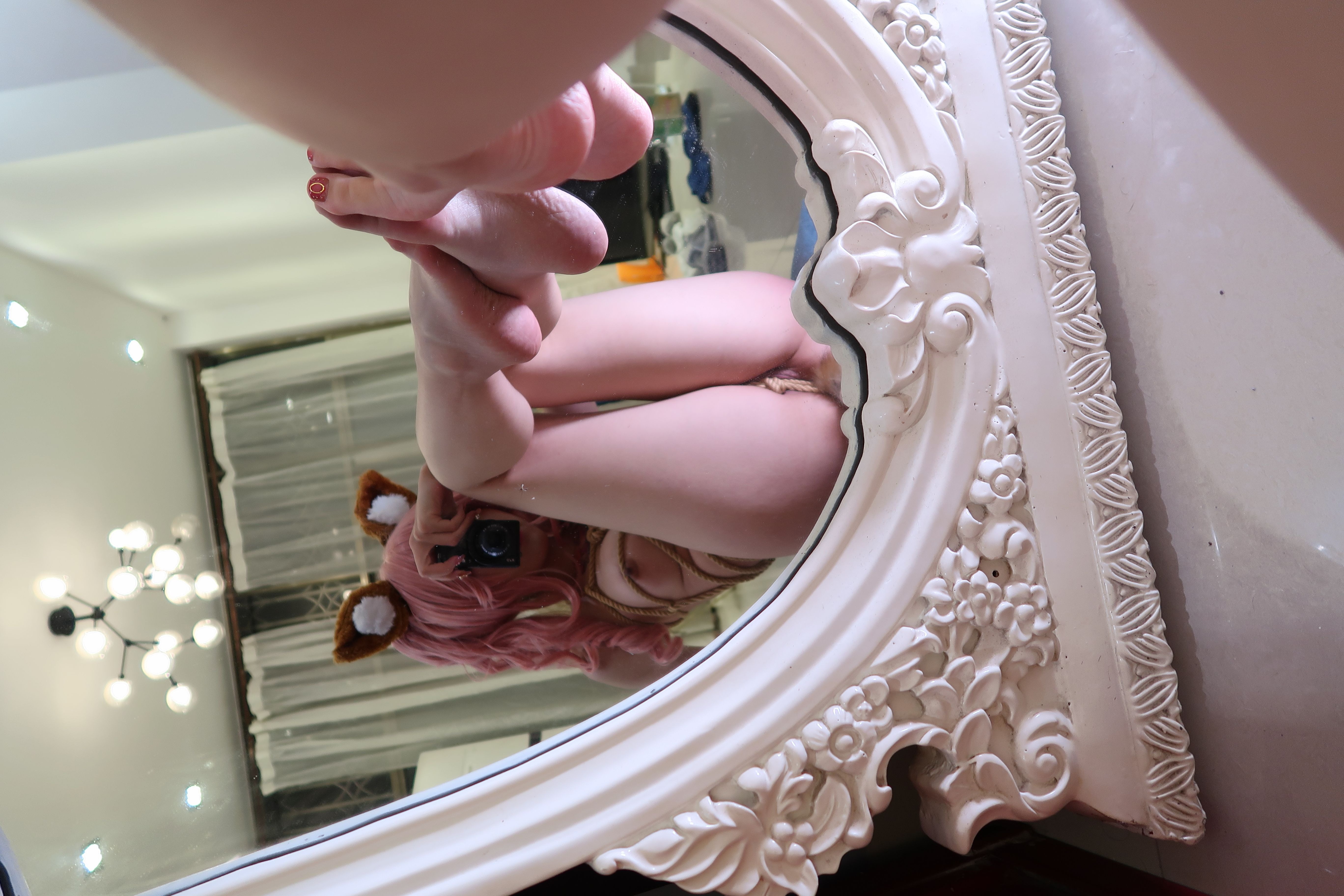 TiTi-女仆狐狸尾巴肛塞捆绑Cos极度淫靡[107P2V](71)