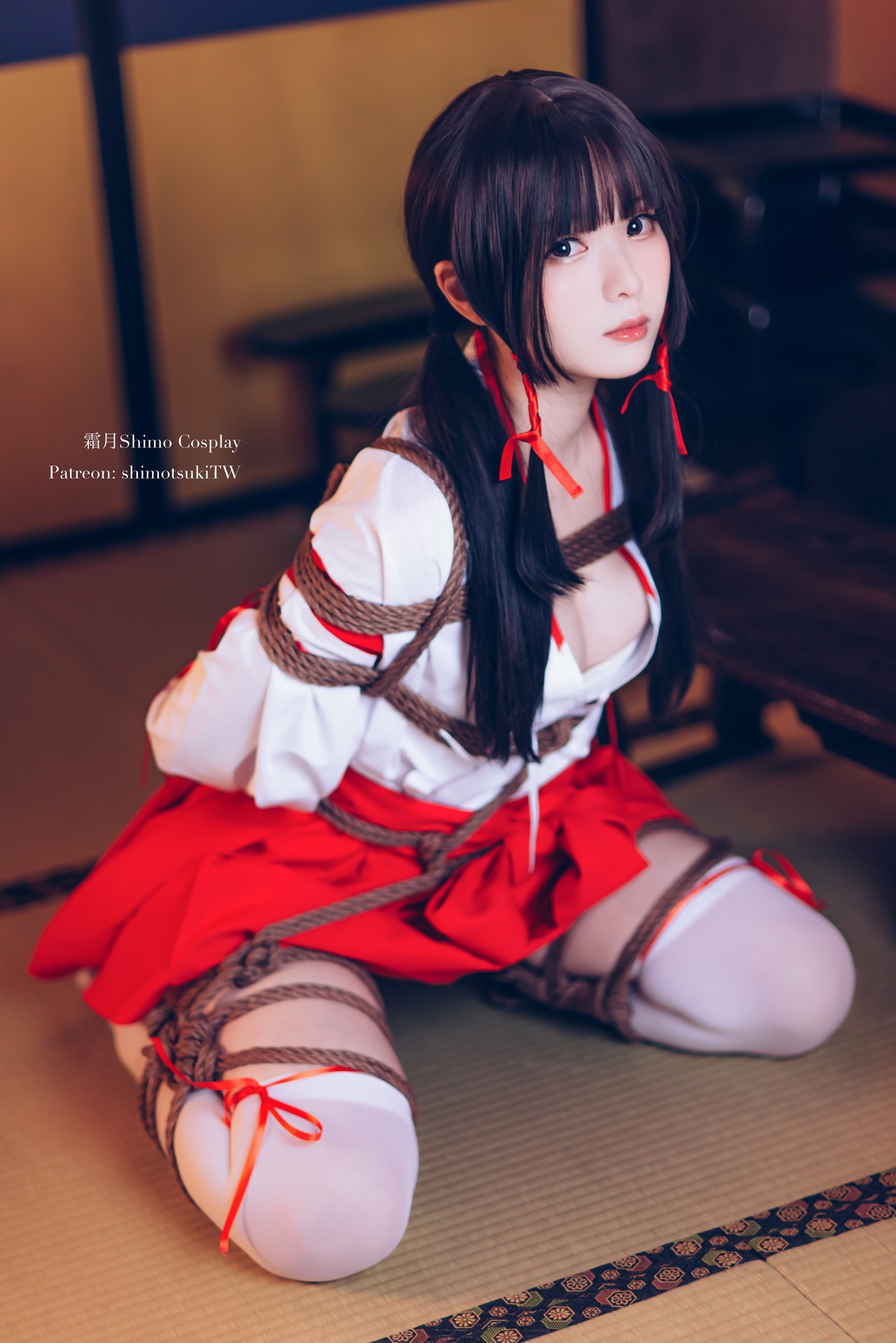 [霜月shimo] 巫女捆绑 Miko Bundle(4)