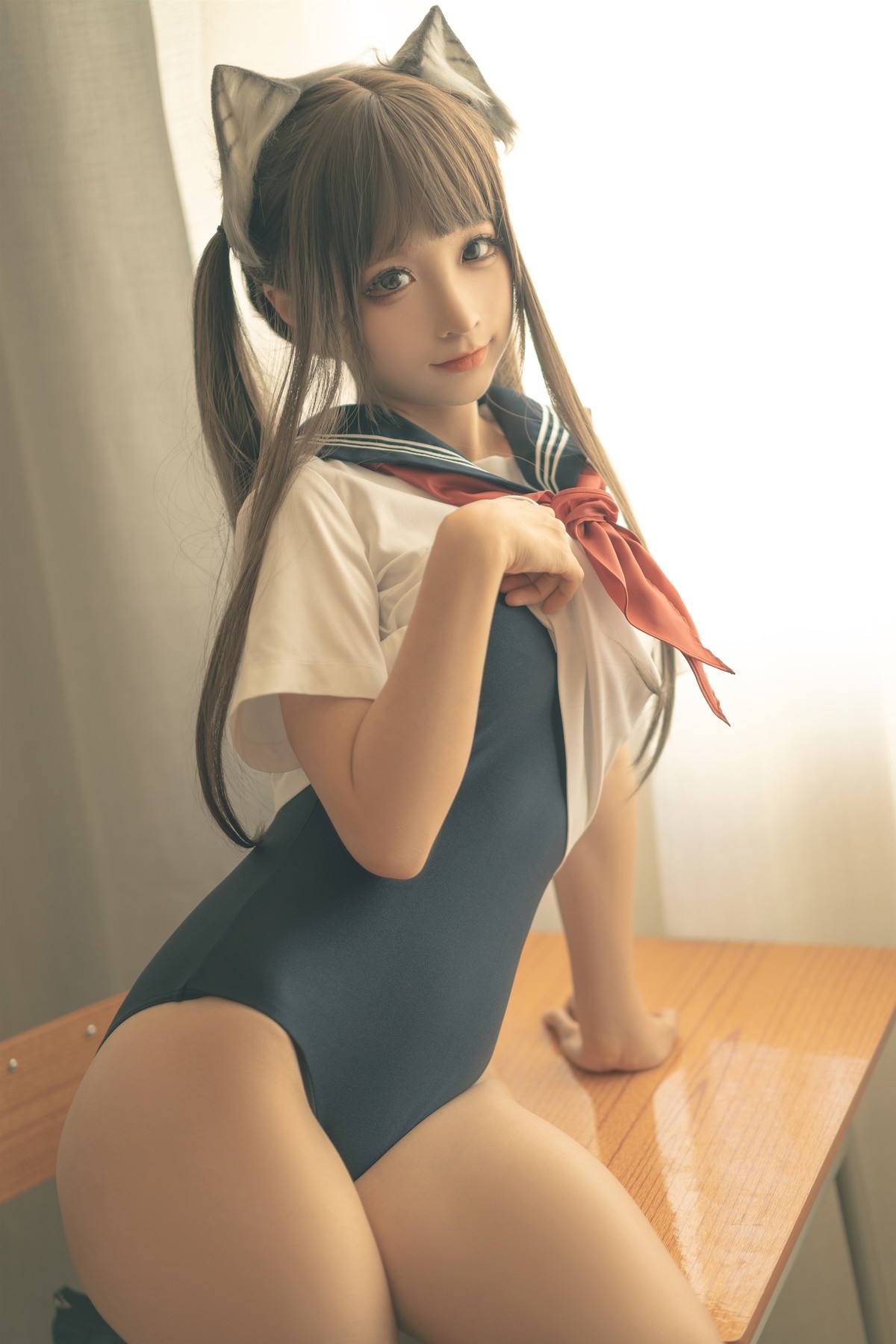 蠢沫沫 Cosplay 放学后(14)