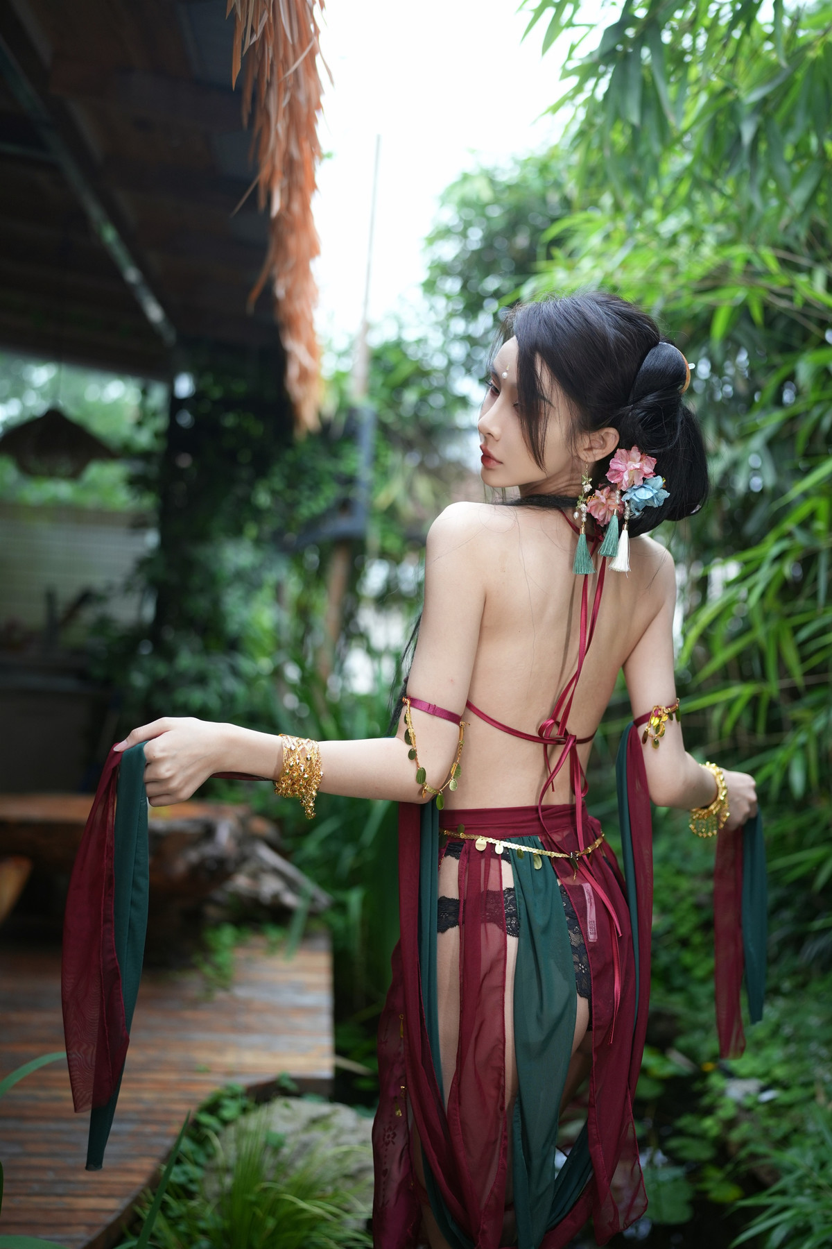 Cosplay 余多多Dudu 妲己的古风诱惑力(24)