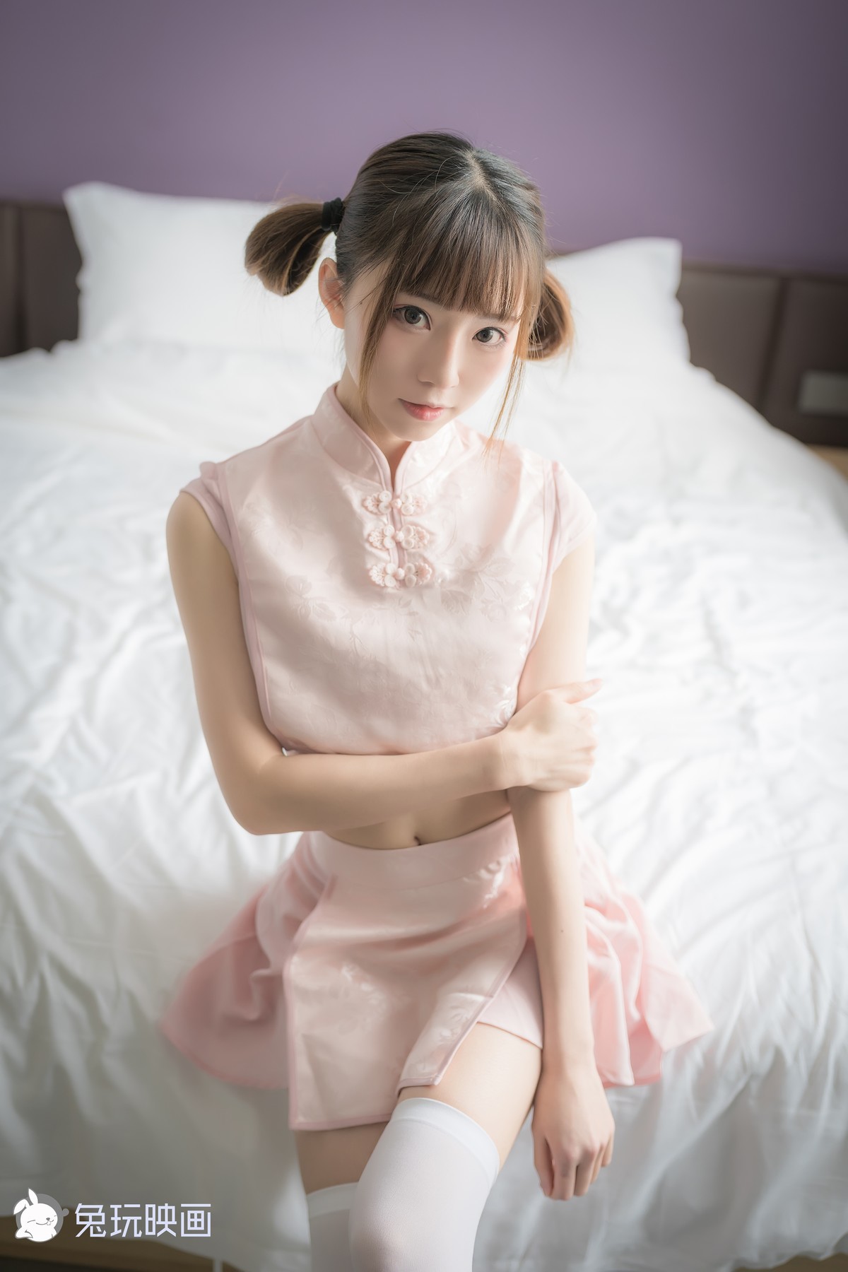 Cosplay 兔玩映画 粉色团子(12)