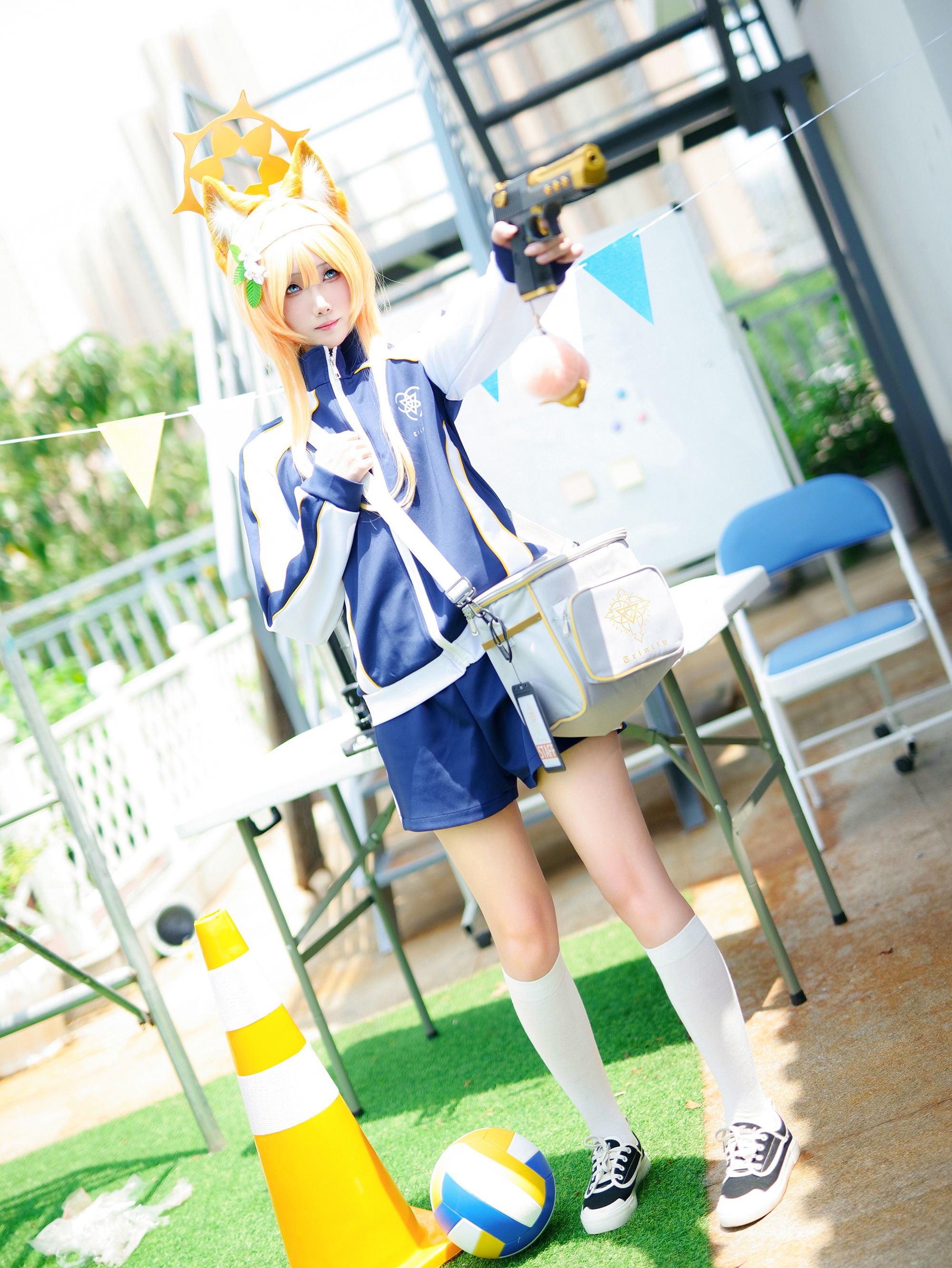 妈妈子 《Blue Archive - 伊落マリー（体操服）》cosplay vol.02(5)