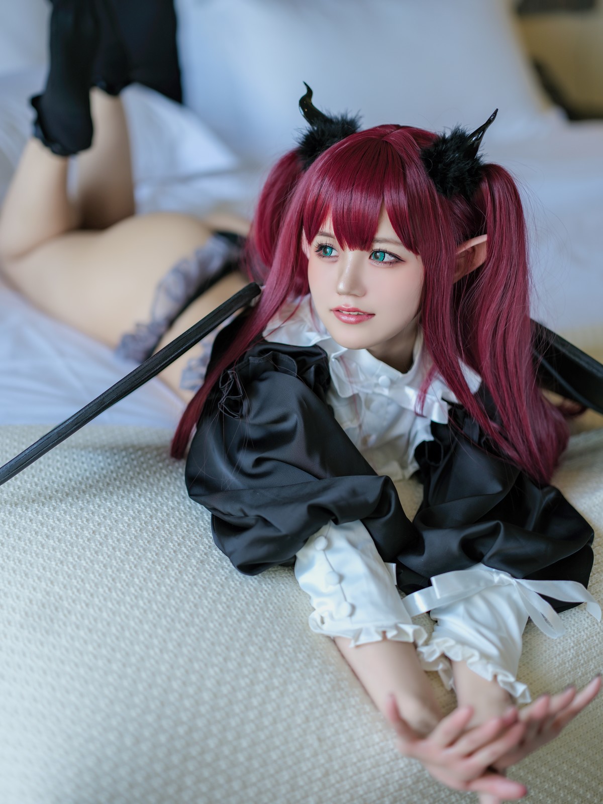 Cosplay 小仓千代w 梦魔利兹(6)