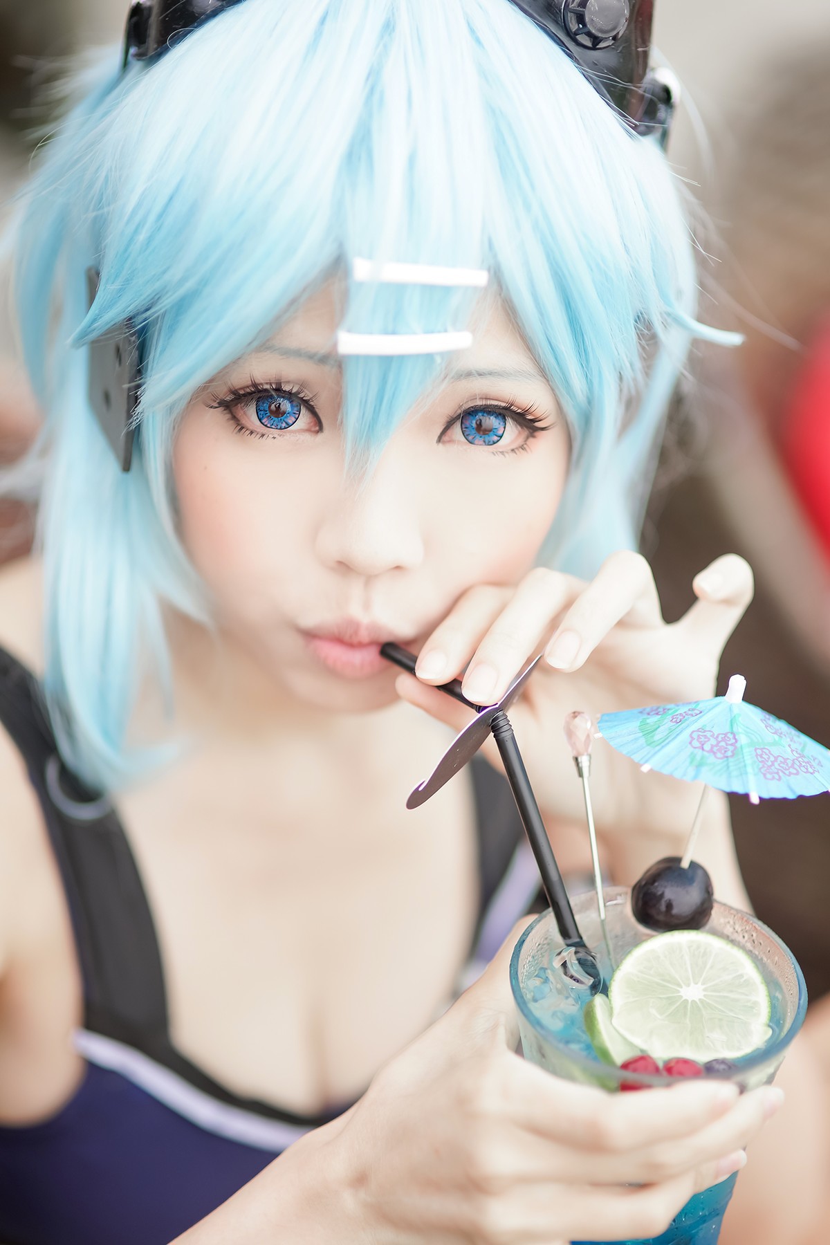 Cosplay ElyEE子 诗乃海边(25)