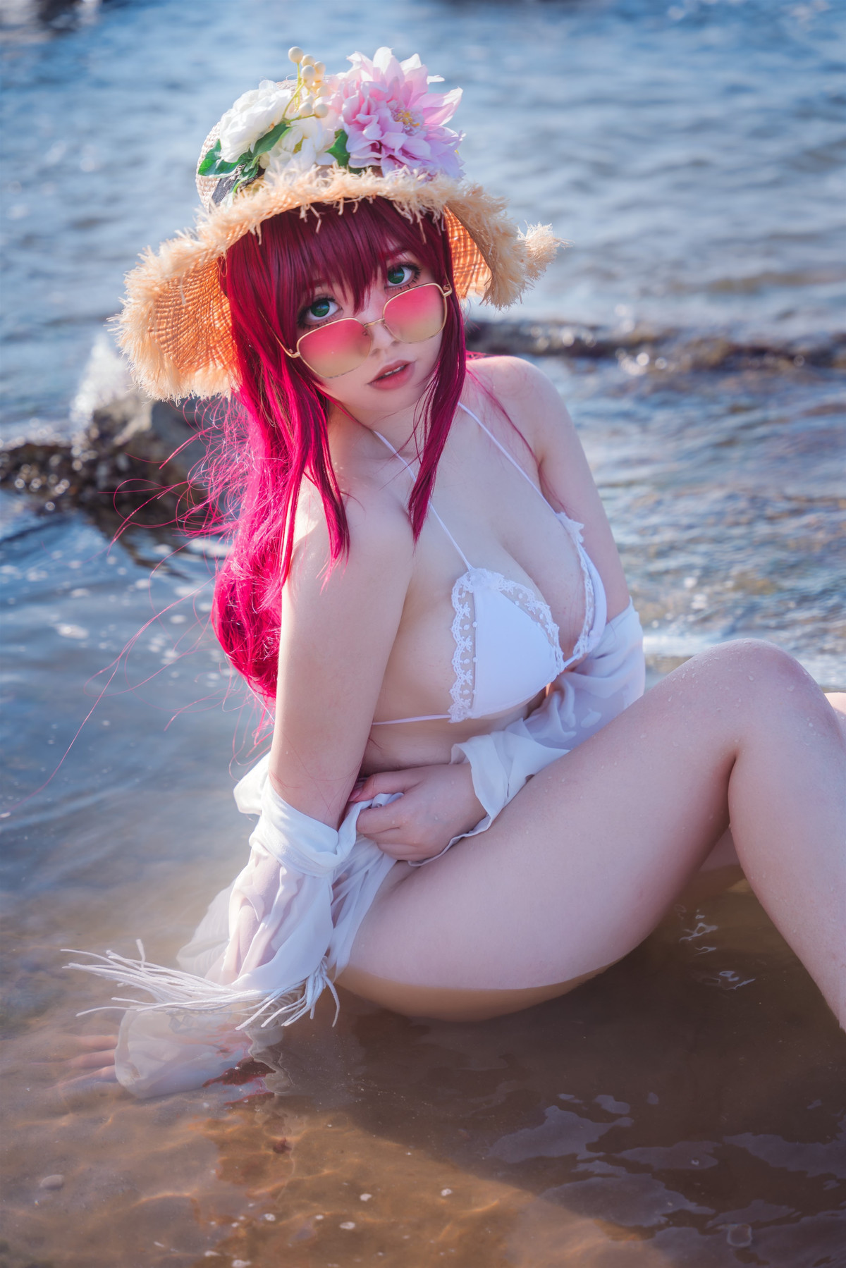 Ganlory 啊日日 Cosplay 絮库夫泳装(6)