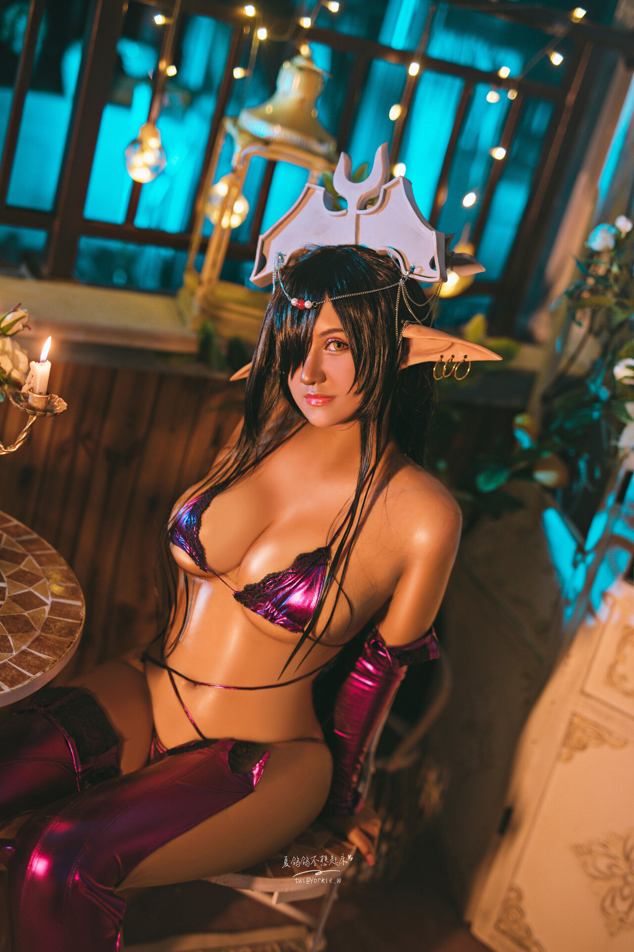 [夏鸽鸽不想起床] Olga Discordia オリガ・ディスコルディア (クロイヌ ～気高き聖女は白濁に染まる～)(41)