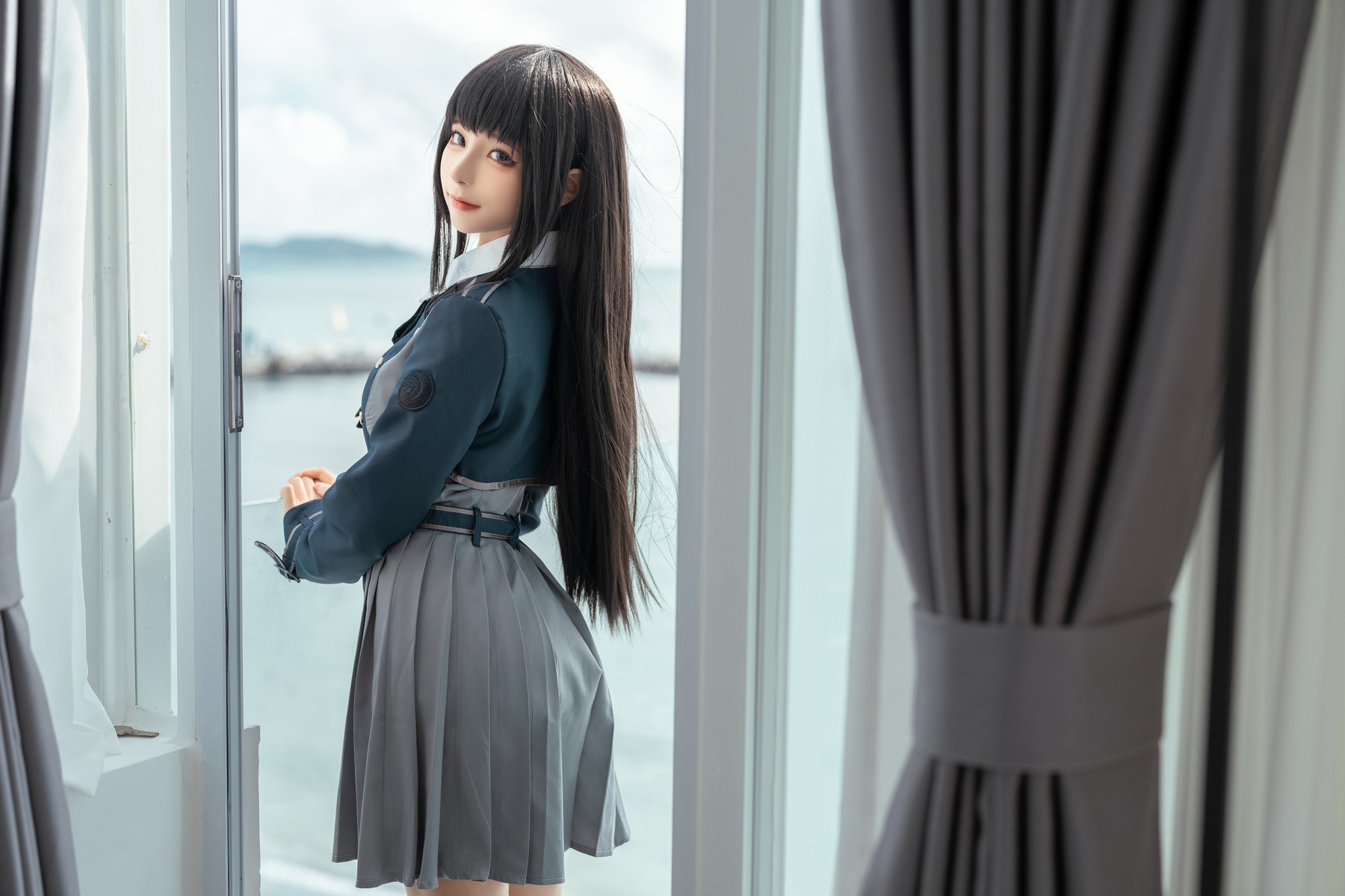 Cosplay 蠢沫沫 Chunmomo 桃良阿宅 &#8211; 莉可莉丝(6)