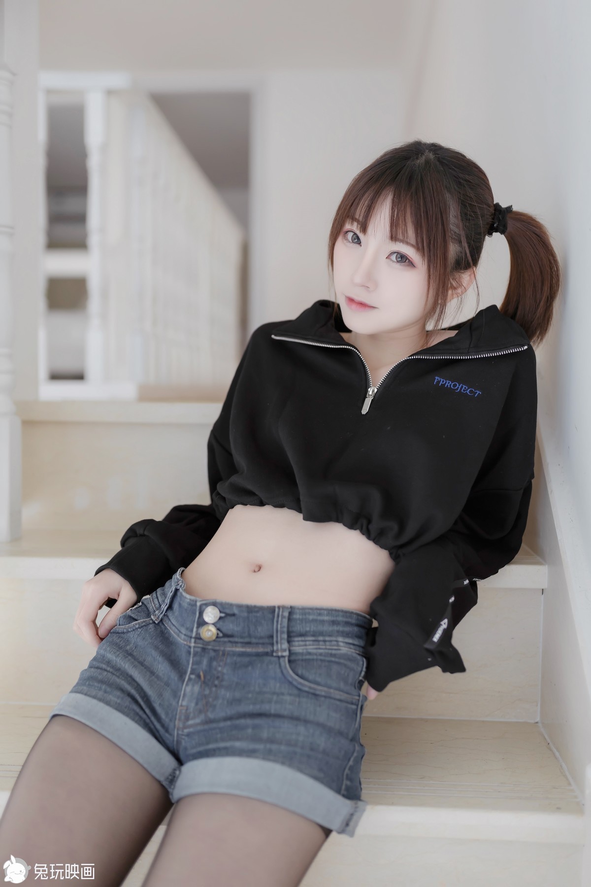 Cosplay 兔玩映画 单马尾女孩(16)