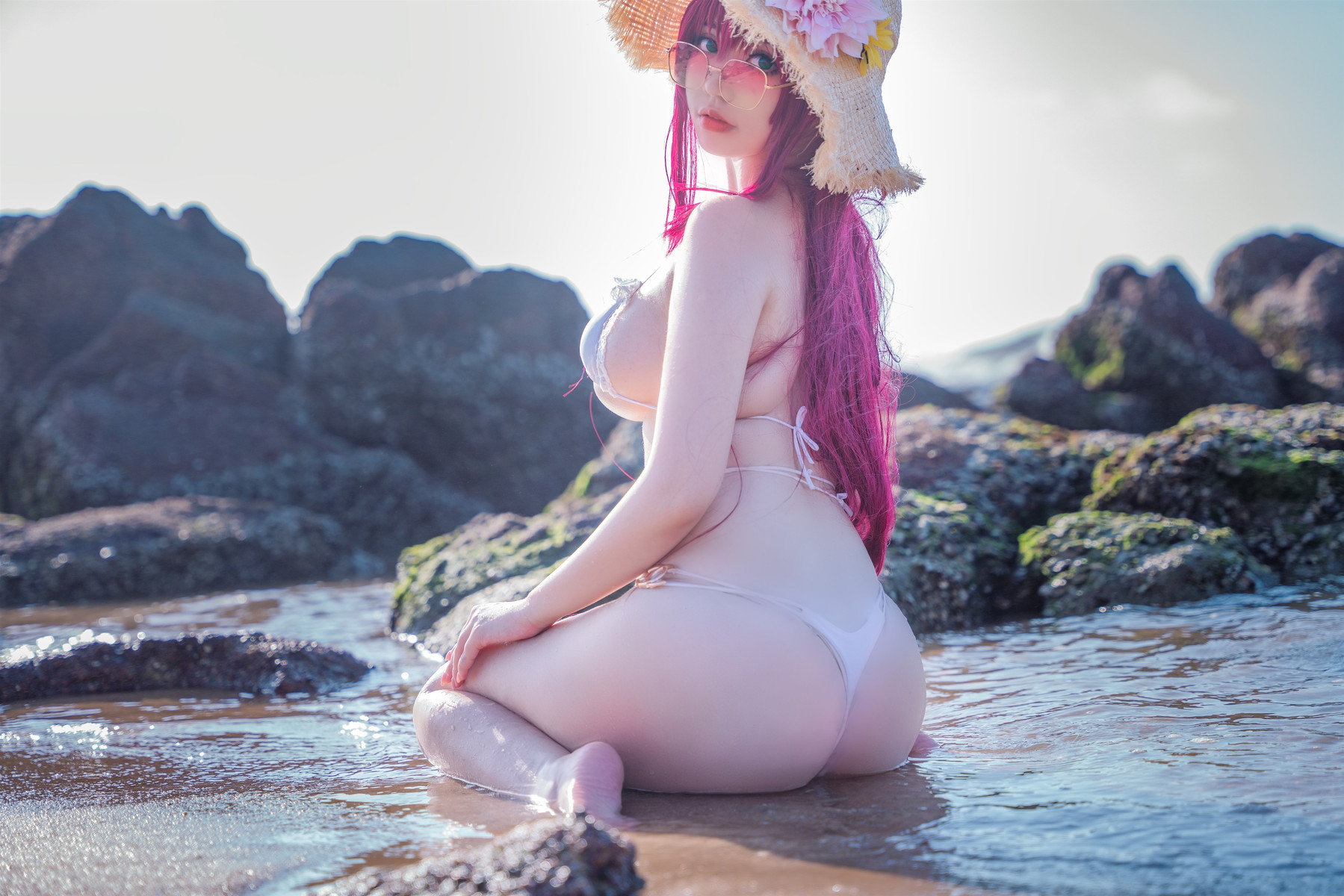 Ganlory 啊日日 Cosplay 絮库夫泳装(27)