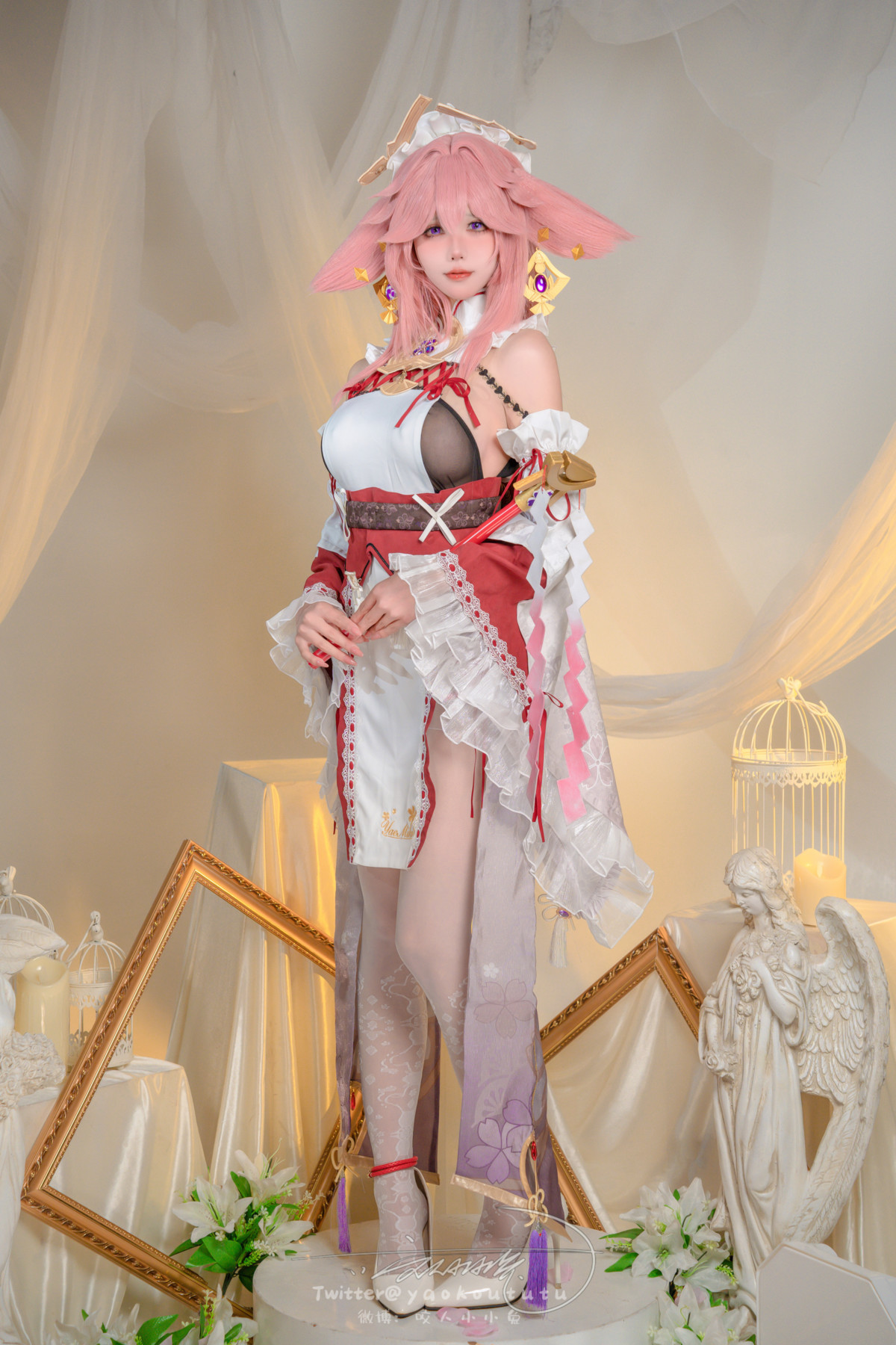 Cosplay 黏黏团子兔 春江水暖 神子贺岁 Set.01(2)