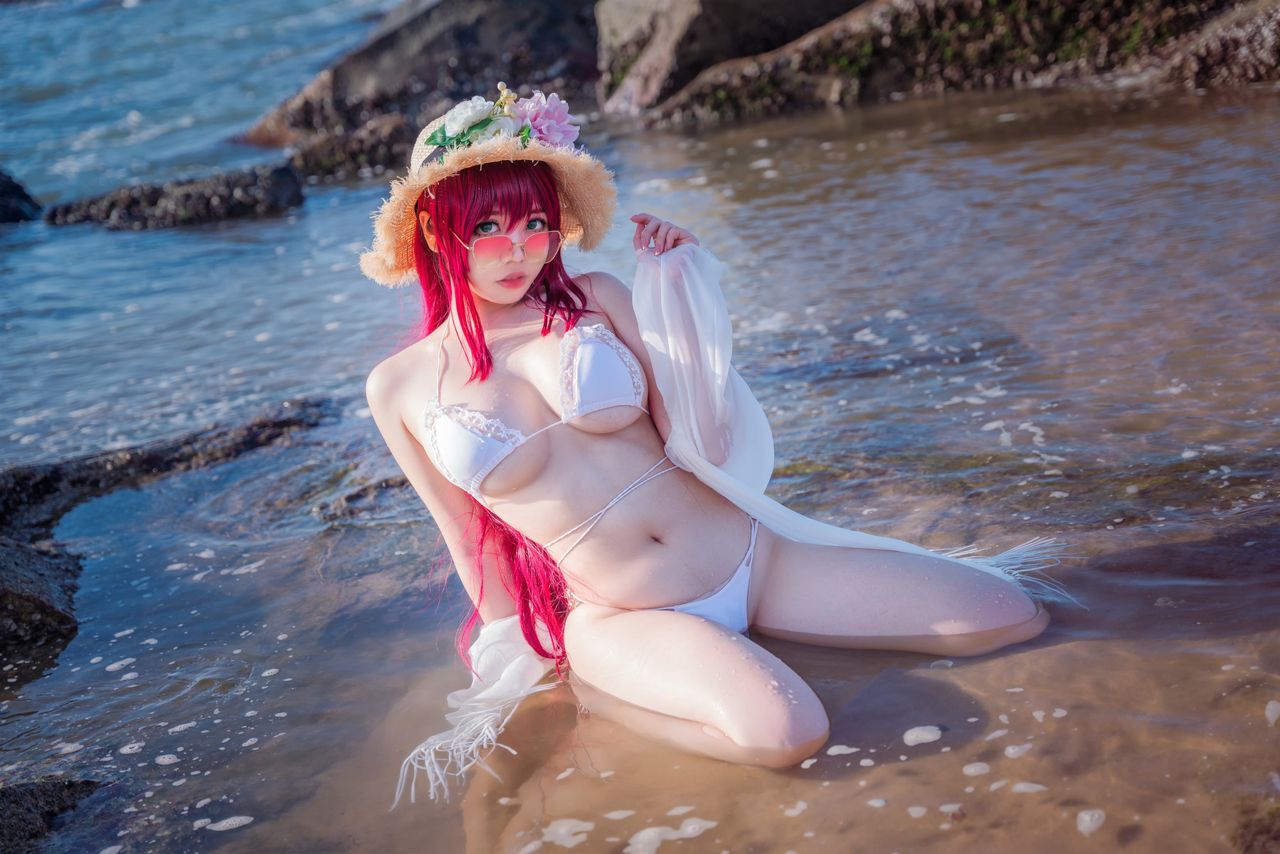 Ganlory 啊日日 Cosplay 絮库夫泳装(35)