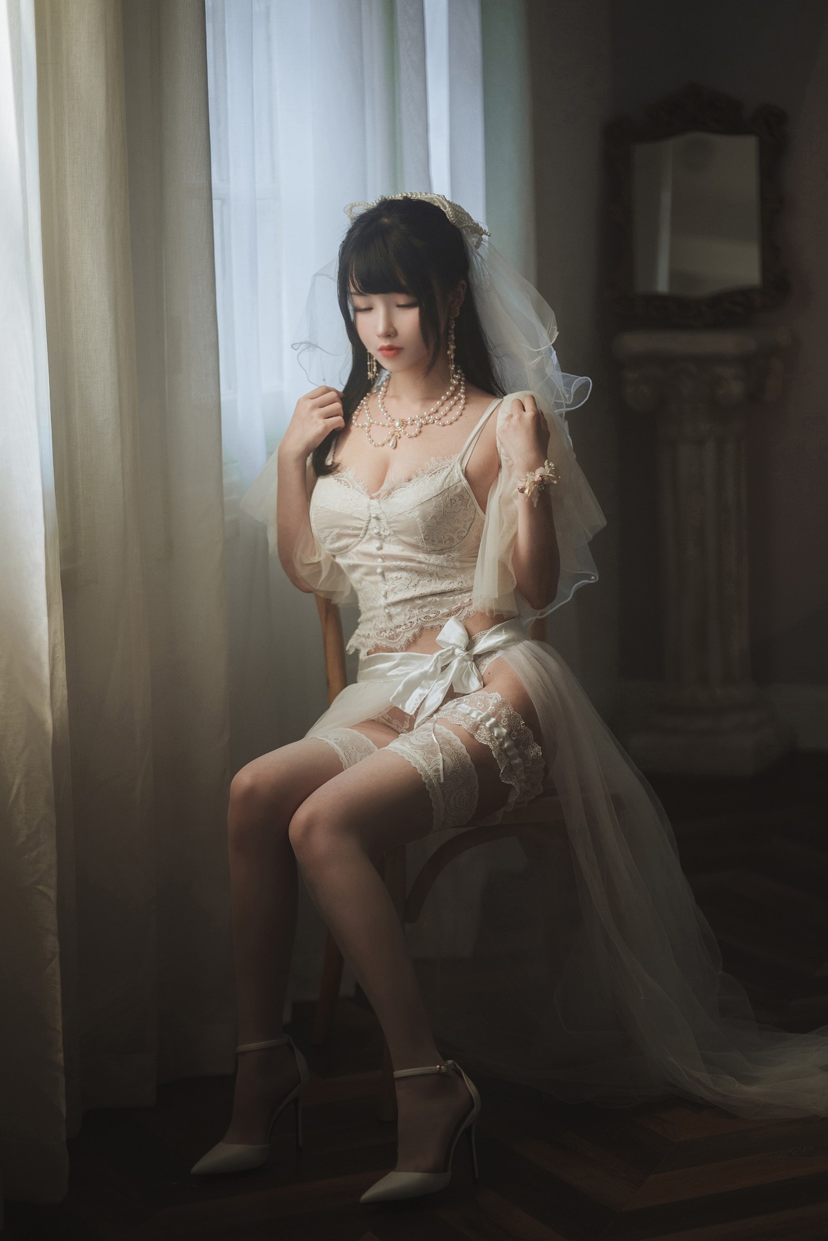 [Rioko凉凉子] 透明婚纱(12)