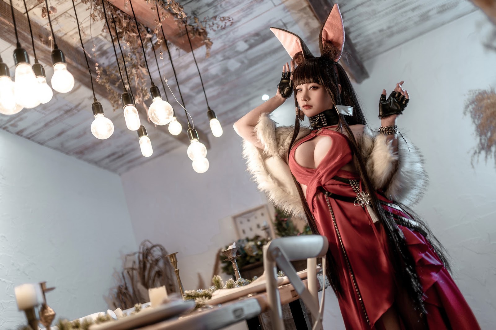 Cosplay 蠢沫沫 Chunmomo 碧蓝航线 赤城(24)