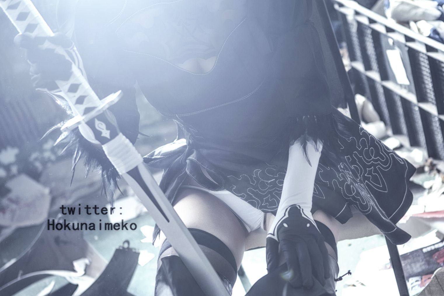 Hokunaimeko-コスプレー２Ｂちゃん[82P](23)